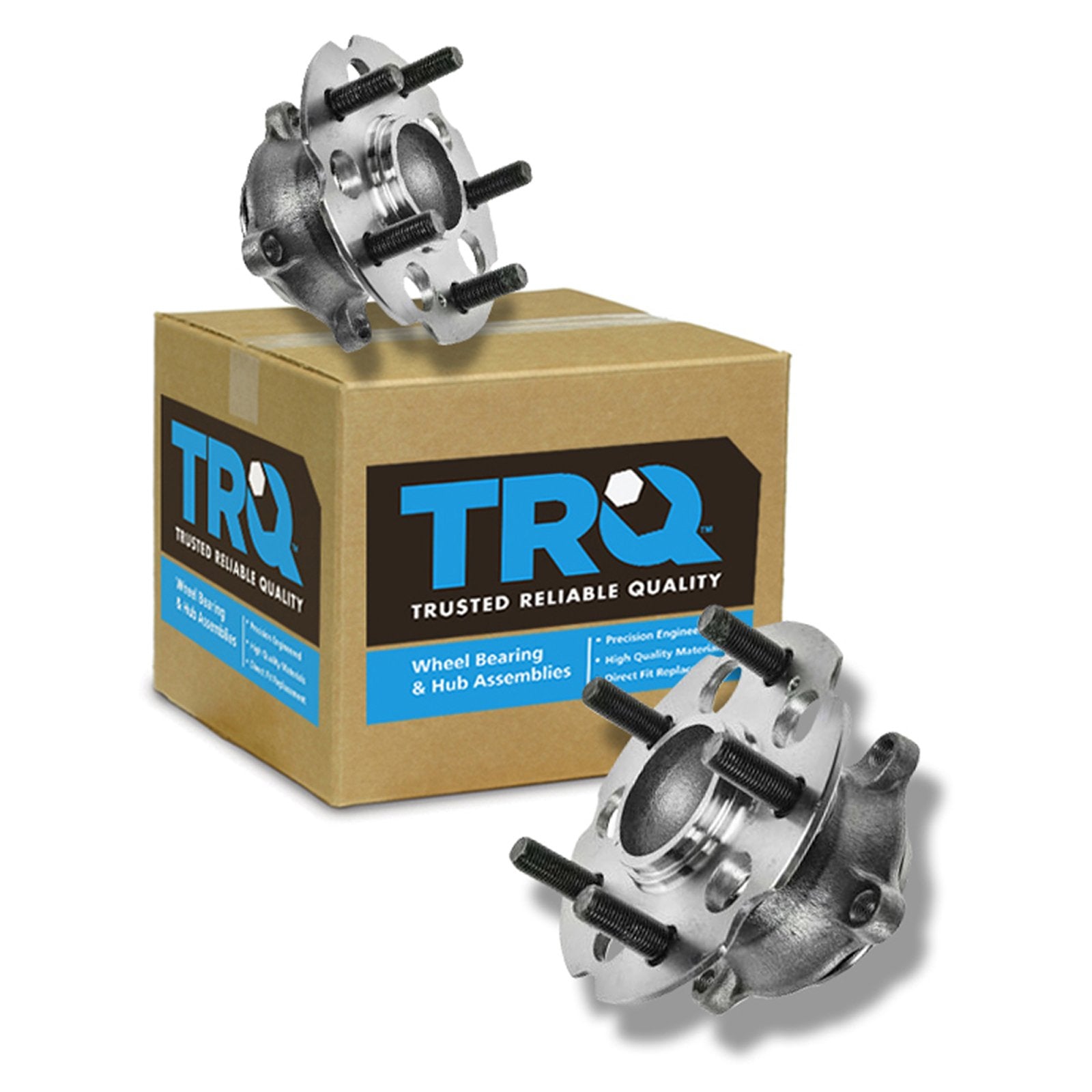 Trq Rear Wheel Hub Bearings Assembly Set Compatible With 2005-2017 Honda Odyssey