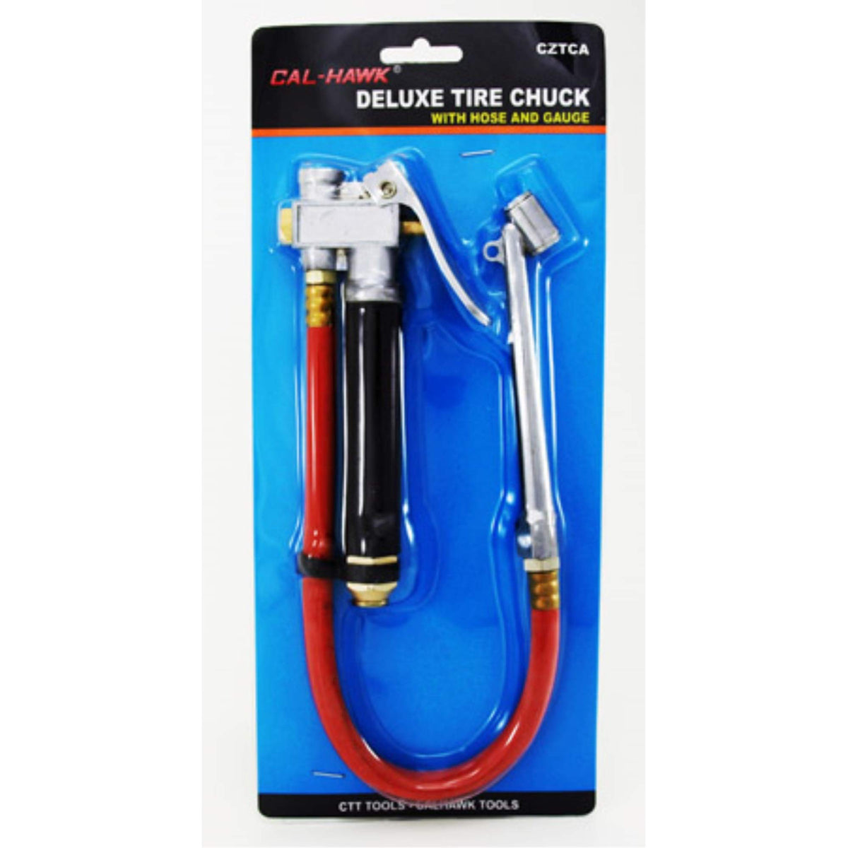Calterm Tire Chuck With Hose And Gauge