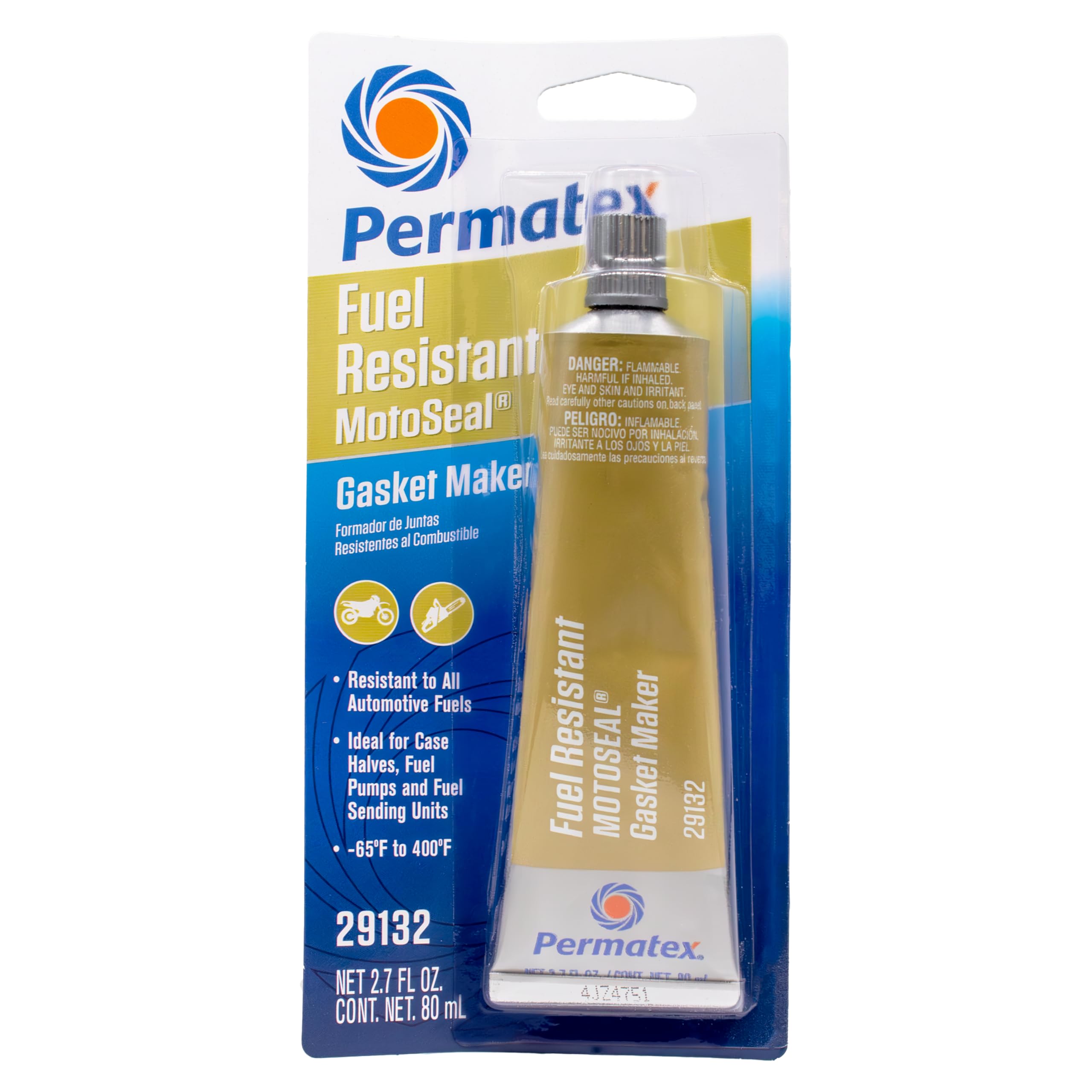 Permatex 29132 MotoSeal 1 Ultimate Gasket Maker Grey, 2.7 oz.