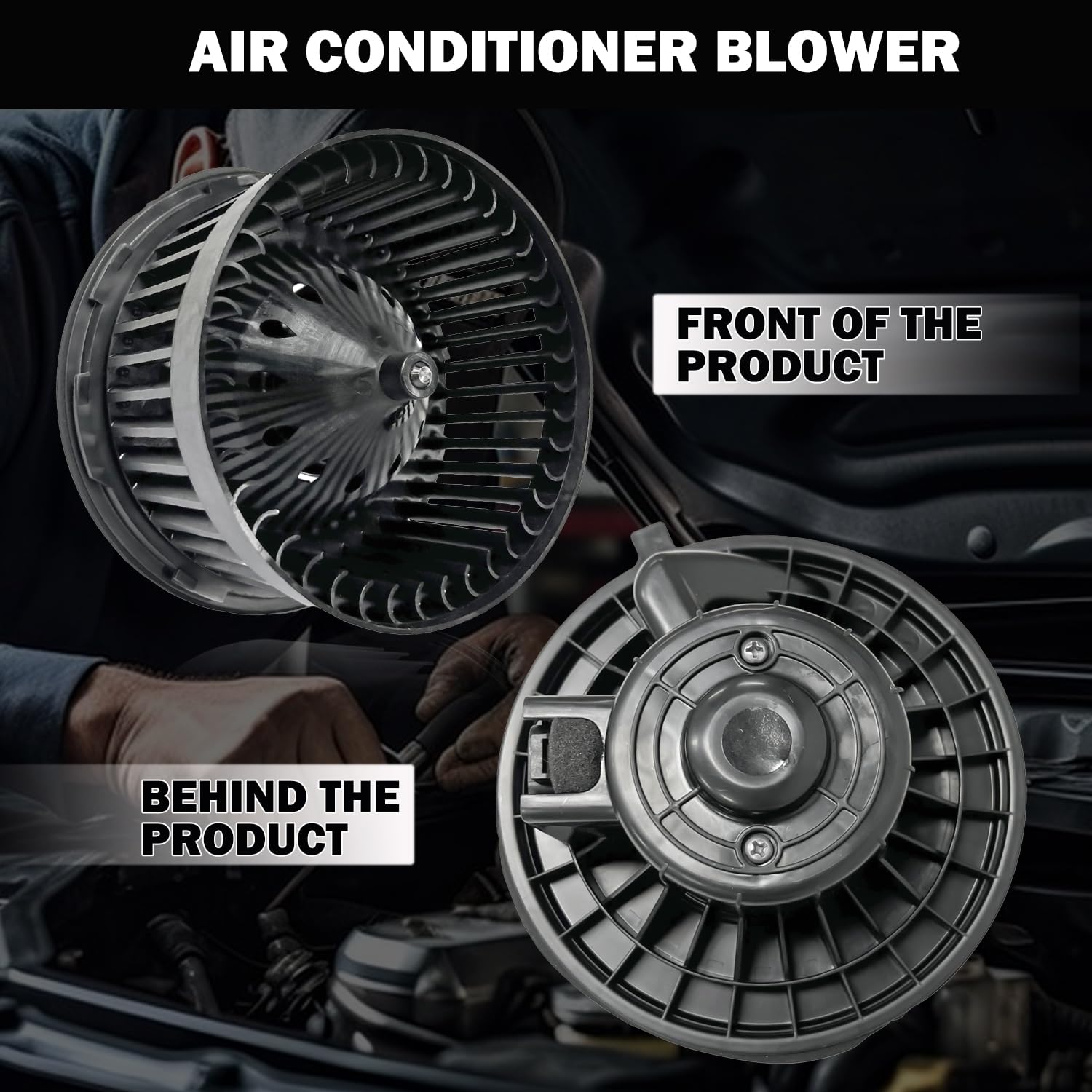 Aspligo 700089 Ac Heater Blower Motor Fan Front Fit For Cadillac Escalade For Chevrolet Silverado 1500 2500 3500 Tahoe For Gmc S