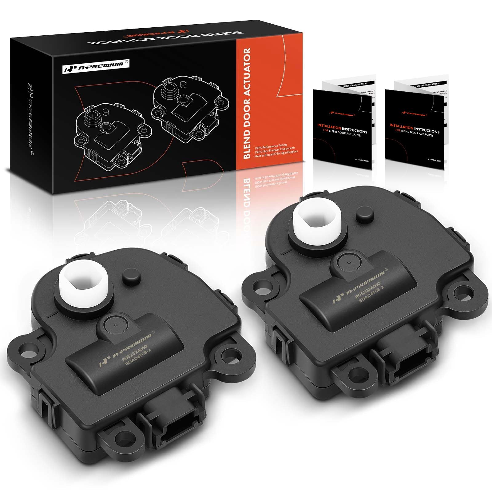 A-Premium HVAC Blend Door Heater Replacement for Chevrolet Corvette 2005-2013 Impala Malibu Monte Carlo Buick LaCrosse Cadillac 