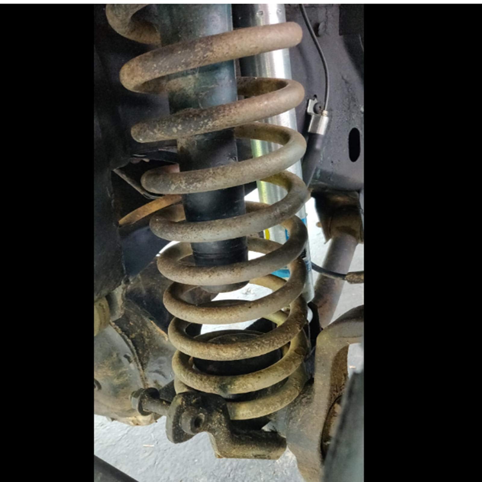 AZUMKA Fits for Jeep XJ Cherokee front 2'' extended 5'' tall polyurethane bump stop 1.57'' diameter 2 per set, fits 1997 to 2001