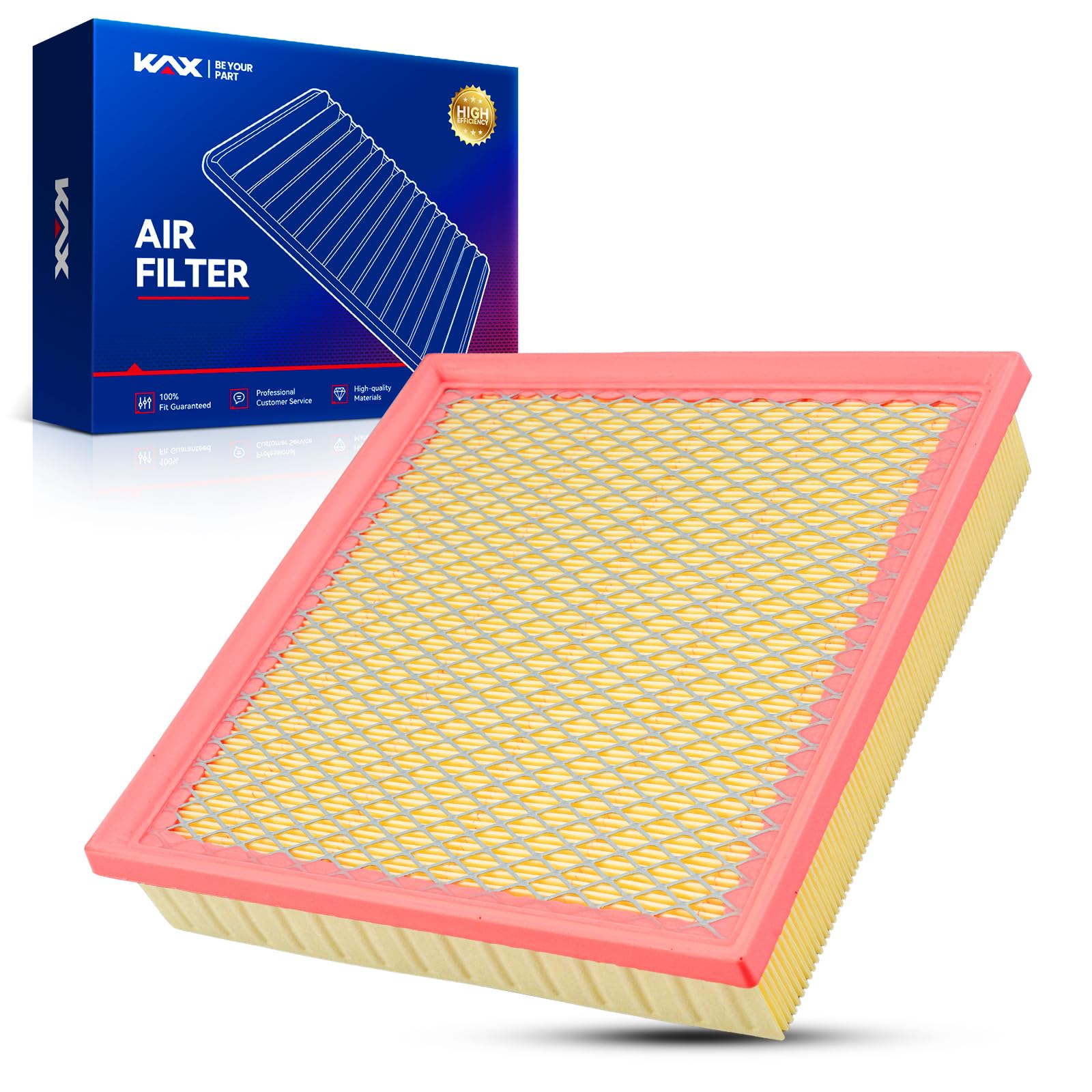 Kax Engine Air Filter, Ca11170 Replacement For Dodge Journey 2011-2019, Avenger 2011-2014, Chrysler 200 2011-2014