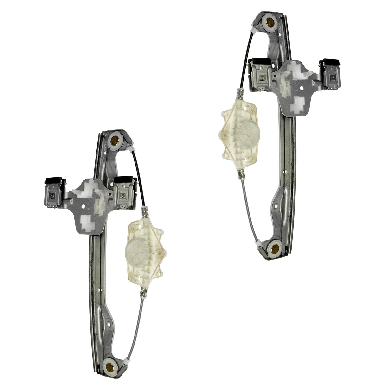 Trq Rear Power Window Regulator Set Compatible With 2008-2013 Ford Fusion Lincoln Mkz 2006 Zephyr 2009-2011 Mercury Milan