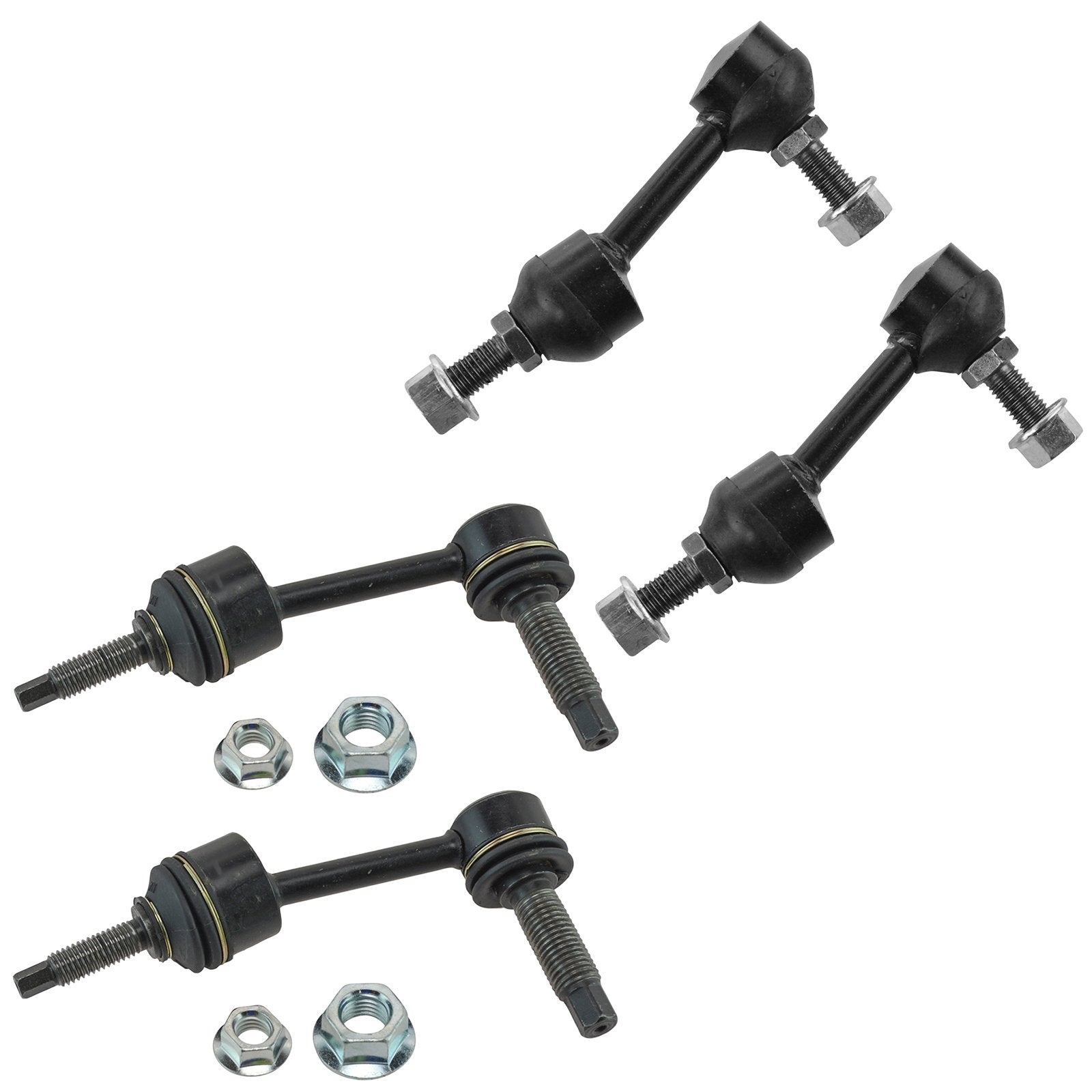 Trq Front & Rear Sway Bar Stabilizer Link Set Compatible With 2005-2006 Ford Expedition Lincoln Navigator