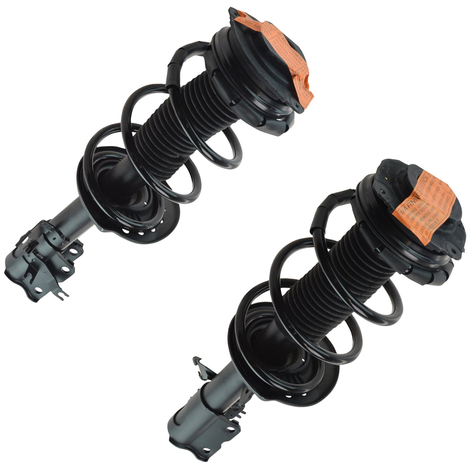 Trq Front Strut & Coil Spring Assembly Set Driver & Passenger Sides Compatible With 08-12 Nissan Rogue