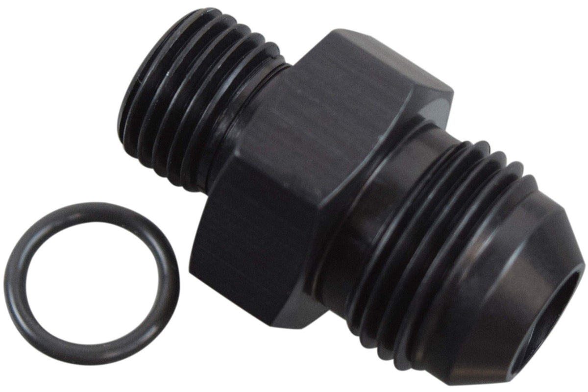 Ict Billet -8An Flare To 6 Oring Orb Male Fuel Pump Rail Adapter Fitting Flare Hose Plumbing Oil Straight Thread Regulator Port 