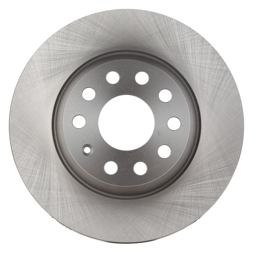 Trq Rear Brake Rotors Set Solid Compatible With 2009-2013 Audi A3 A3 Quattro 2015 Q3 Q3 Quattro 2009-2017 Volkswagen Cc 2009-201
