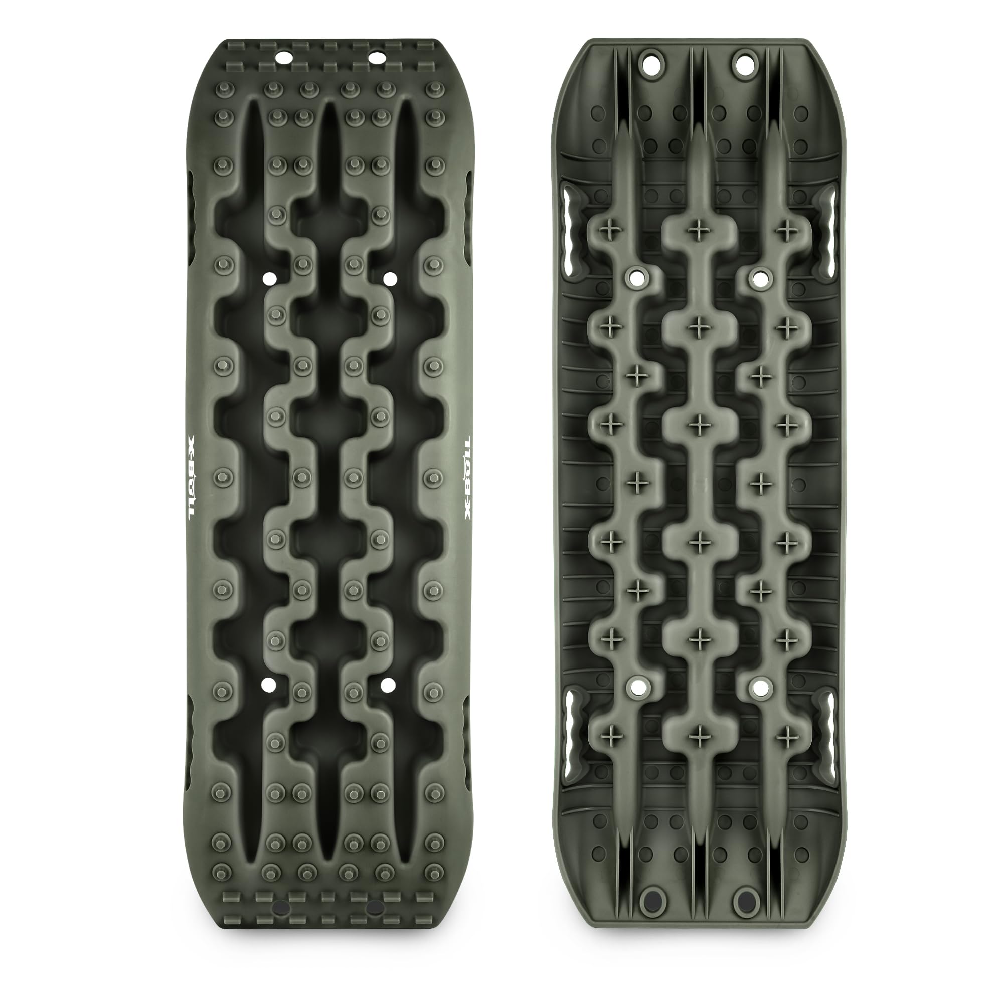 X-Bull New Recovery Traction Tracks Tire Ladder For Sand Snow Mud 4Wd(Olive)