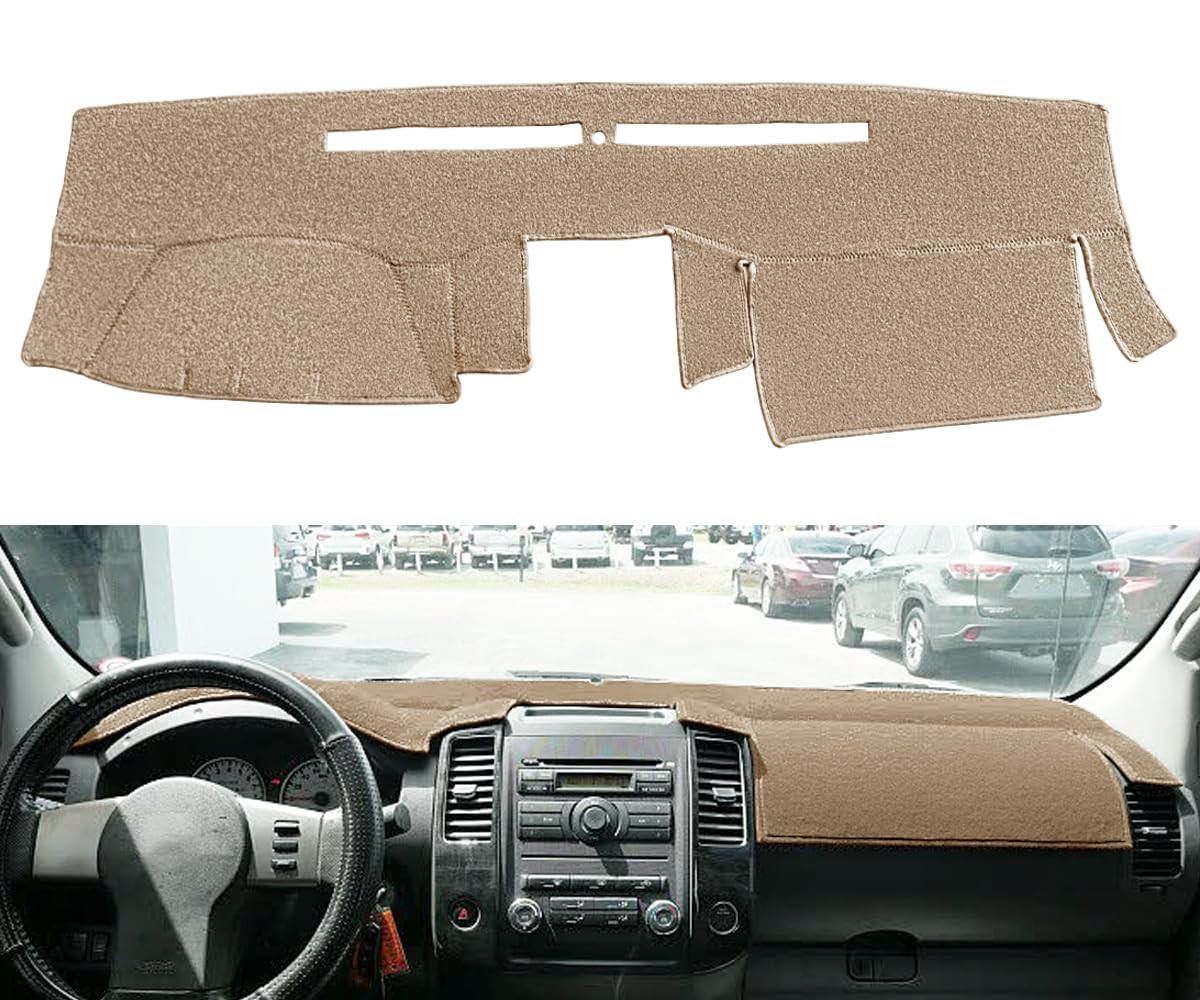 Yiz Dash Cover Mat Pad Carpet Custom Fit For Nissan Frontier 2005-2021/ Xterra 2005-2015/ Pathfinder 2005-2012, 2009-2012 Suzuki