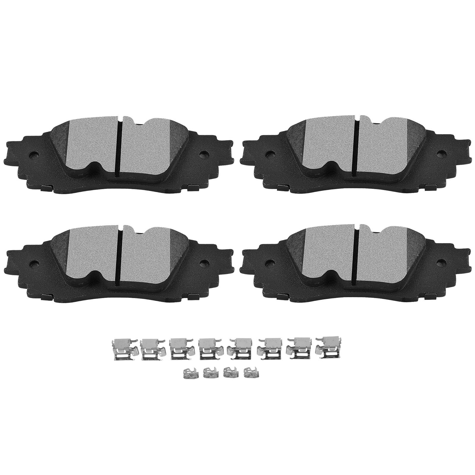 Scitoo D1879 Metallic Brake Pads Sets Rear W/Hardware Replacement For Lexus For Es250/For Rx350/For Rx350L/For Rx450H/For Rx450H