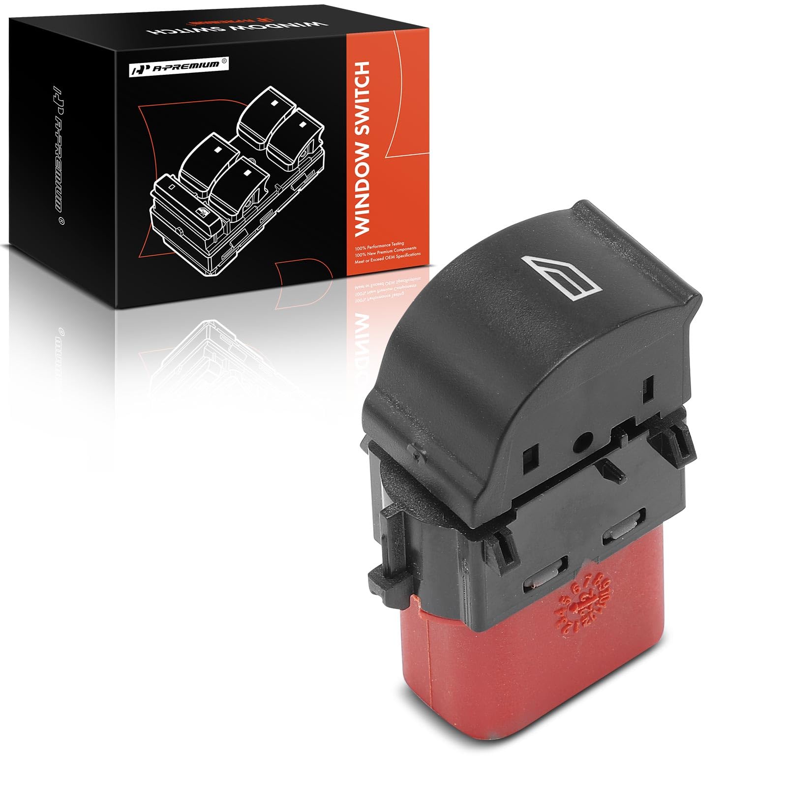 A-Premium Power Window Switch Compatible with Ford Escape 2013-2019, Focus 2012-2018, Transit Connect 2014-2019, Replace# BM5T14529BA