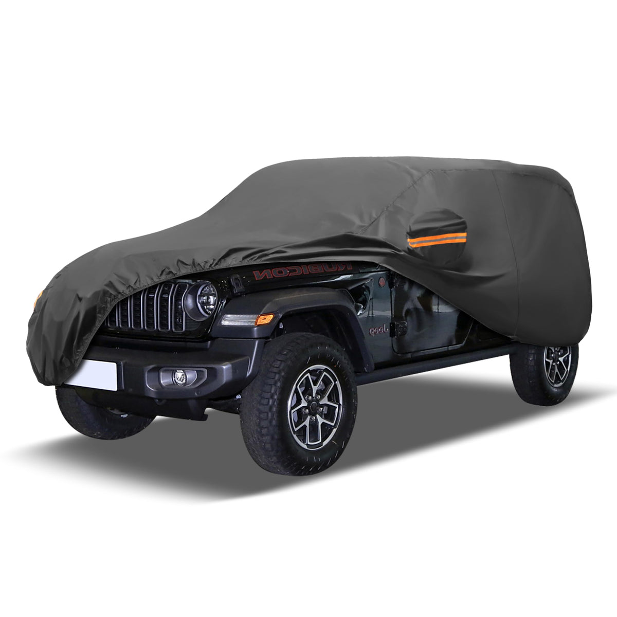 Mornyray Compatible With Jeep Wrangler 4 Door, Custom Fit Jk Jl Tj Yj Cj,Outdoor Waterproof Sun Rain Snow Hail Protection With D