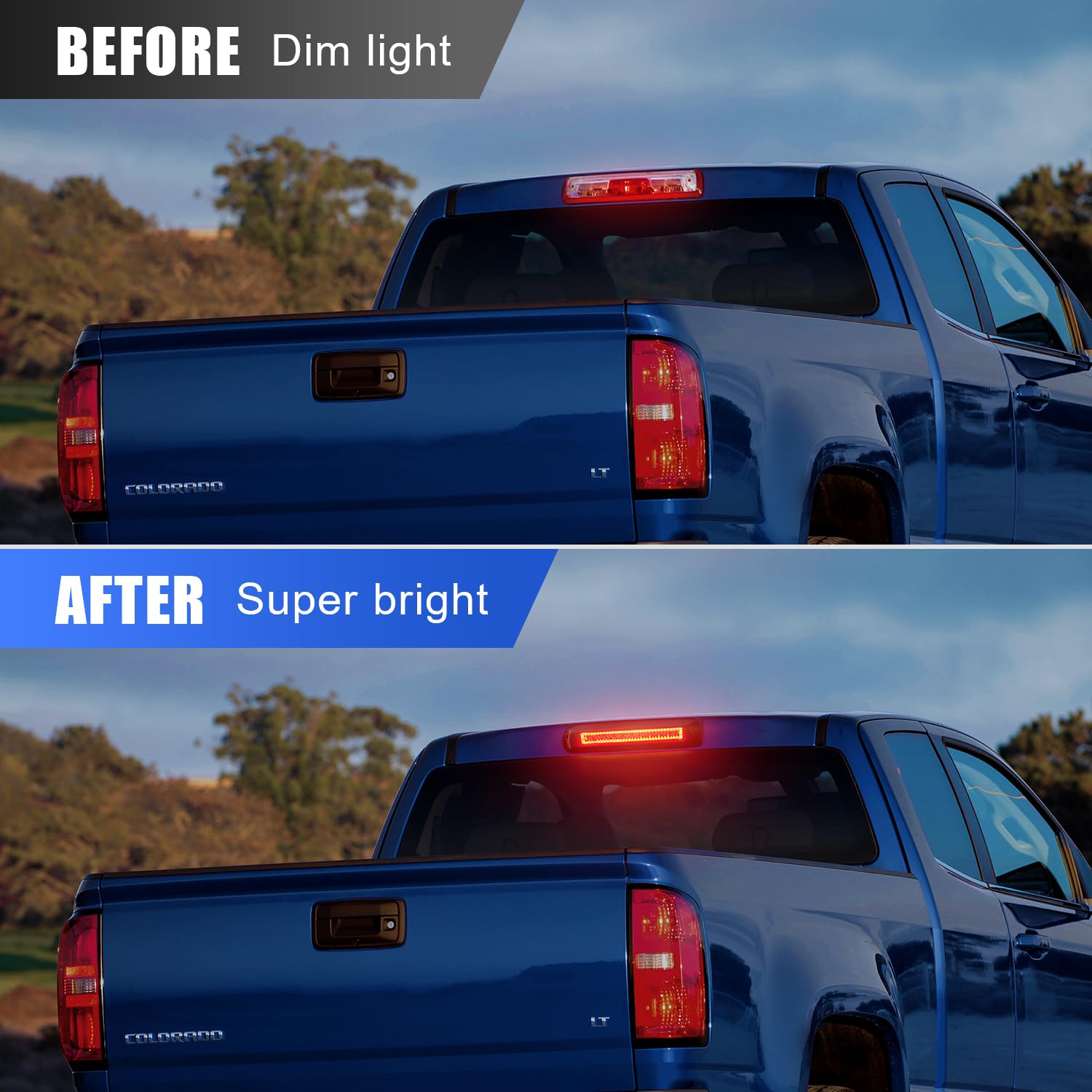 Suparee Third Brake Light Fit For 1999-2006 C-Hevy Silverado/Gmc Sierra 1500 2500 3500 Hd & Classic Led 3Rd Brake Light Accessor