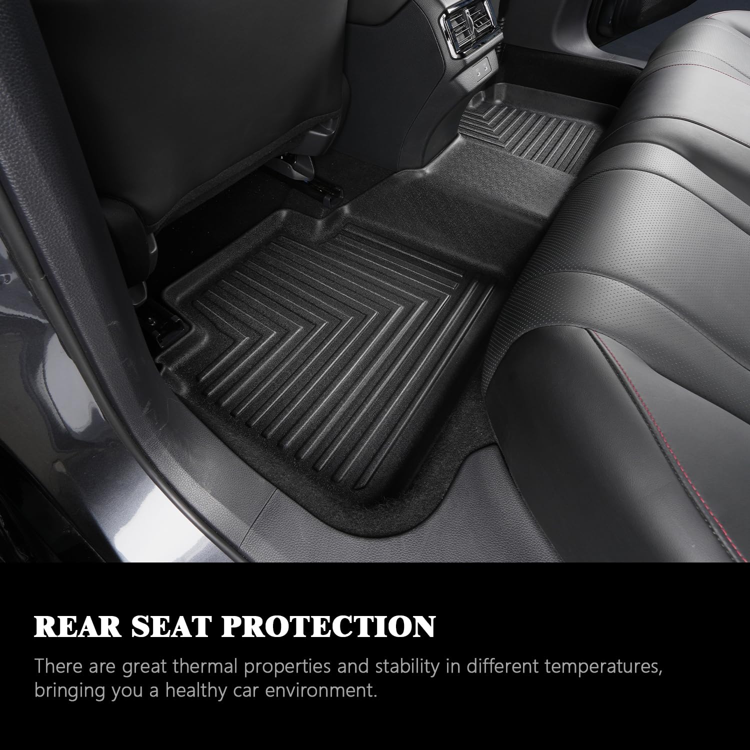 Xinshangxiu 3 Row Floor Mats & Cargo Trunk Liner For 2021 2022 2023 2024 Chevrolet Chevy Suburban/Gmc Yukon Xl/Cadillac Escalade