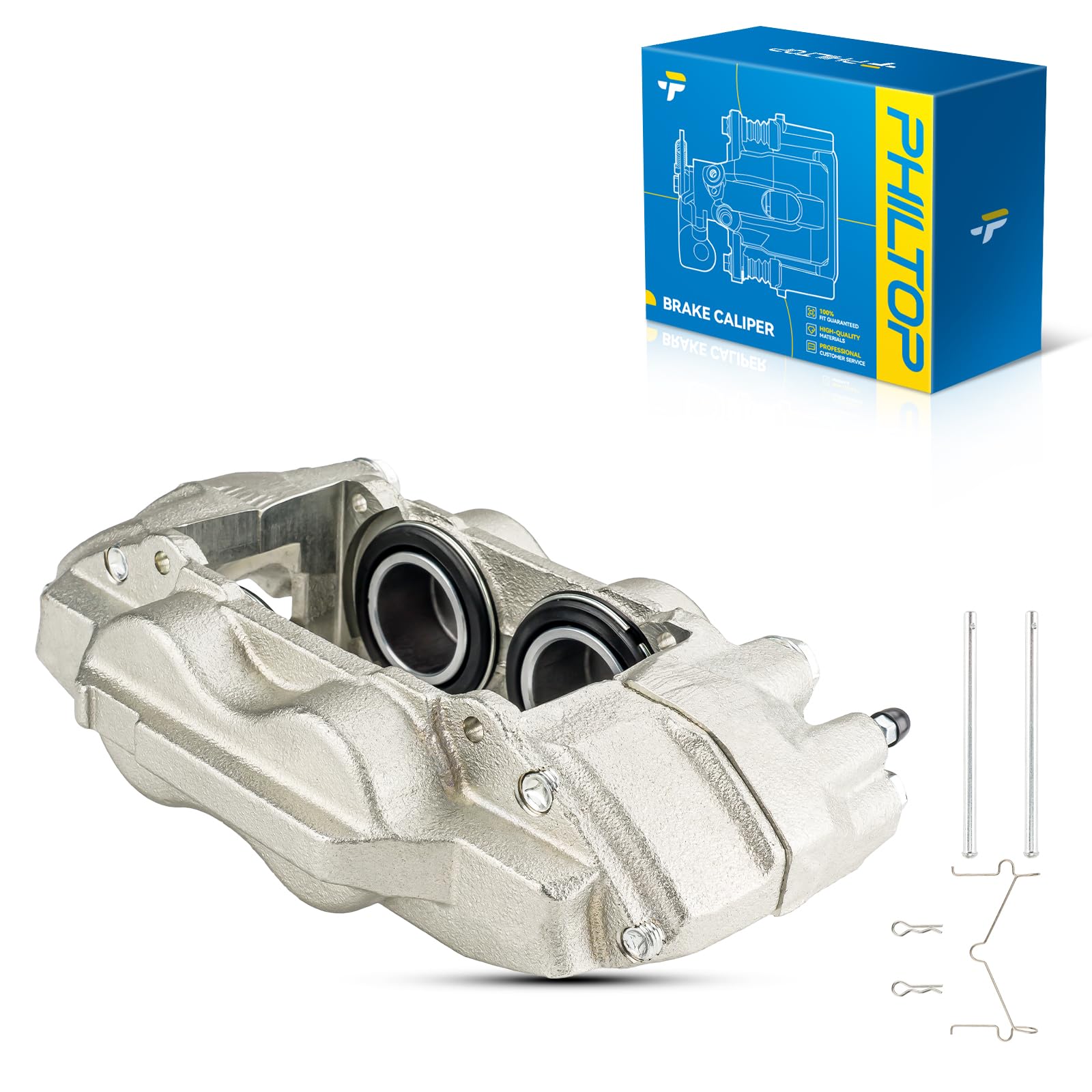 Philtop 192766 Front Right Disc Brake Caliper Assembly Replacement For 2003-2009 4Runner, 2003-2009 Gx470, 19-P2766, 19-2766 Fro