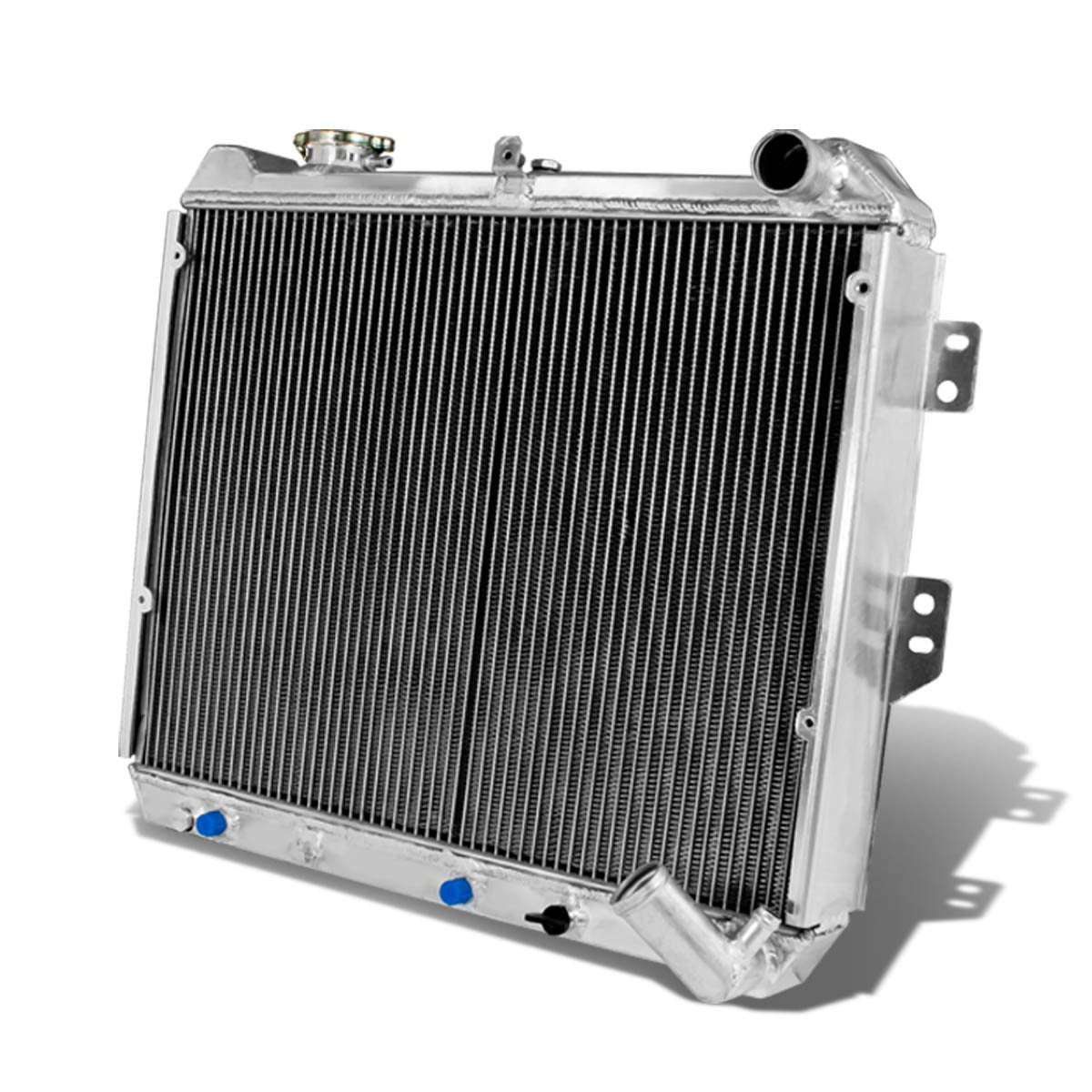 DNA Motoring RA-RX784-3 3-Row Full Aluminum Radiator Compatible with 84-85 Mazda RX-7 FB MT