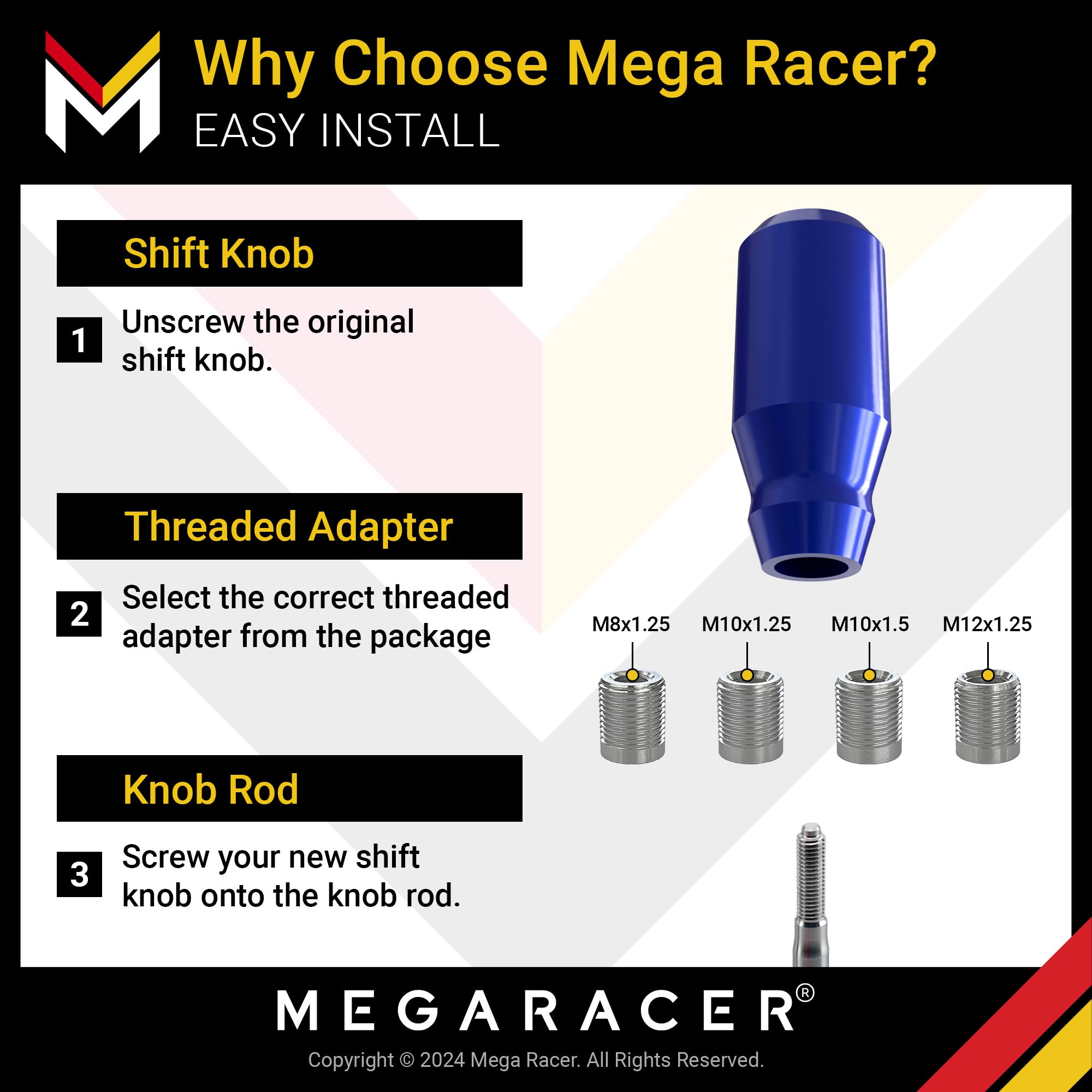 Blue Manual Gear Shift Knob | Automatic Buttonless Shifter Knobs | Gear Stick Shift Knobs | Gear Shifter Knob Manual 6 Speed 5 S