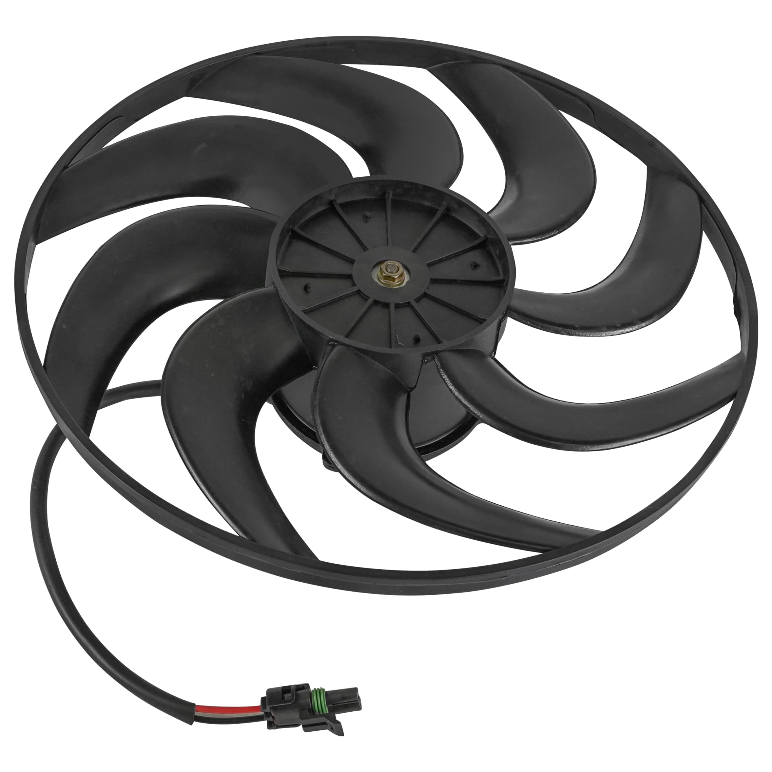Caltric 709200588 Radiator Cooling Fan Compatible with Can Am ATV Maverick X3 Max Turbo