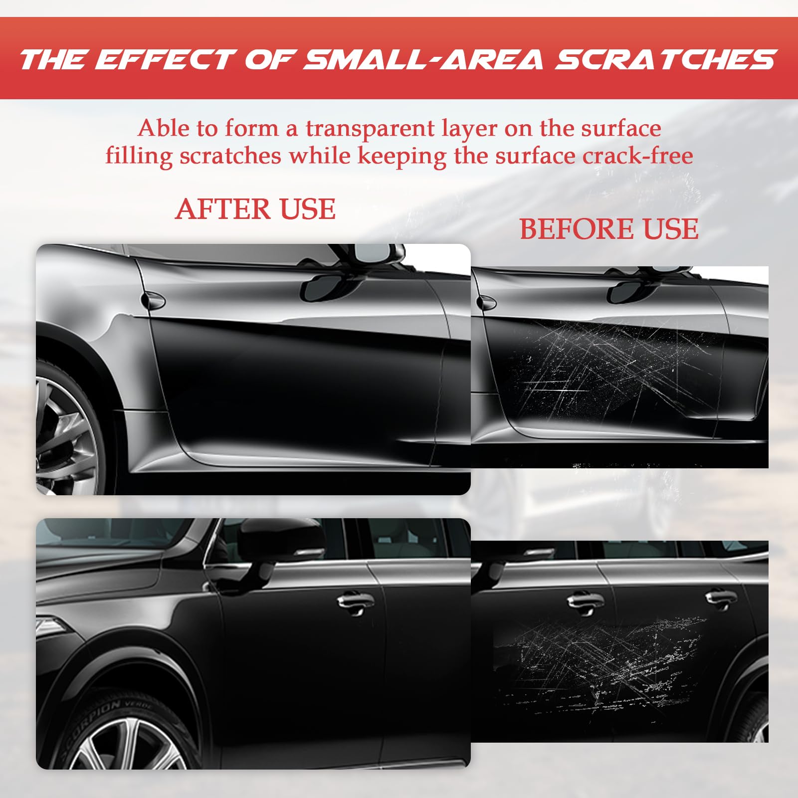 All Cars Magic Pen For Car Scratches, Magic Car Scratch Removal Pen, Allcarsfix Magic Pen, Weatherproof Touch Up Paint Pen, Car