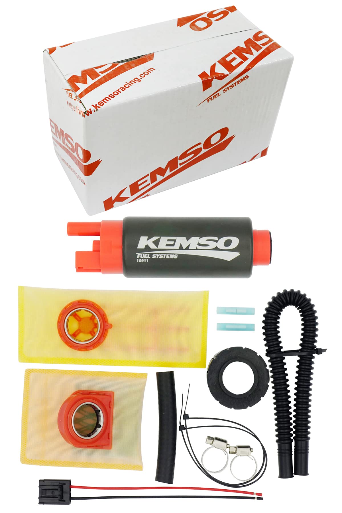 Kemso 340Lph High Performance Fuel Pump, Replaces Walbro 255Lph Gss340