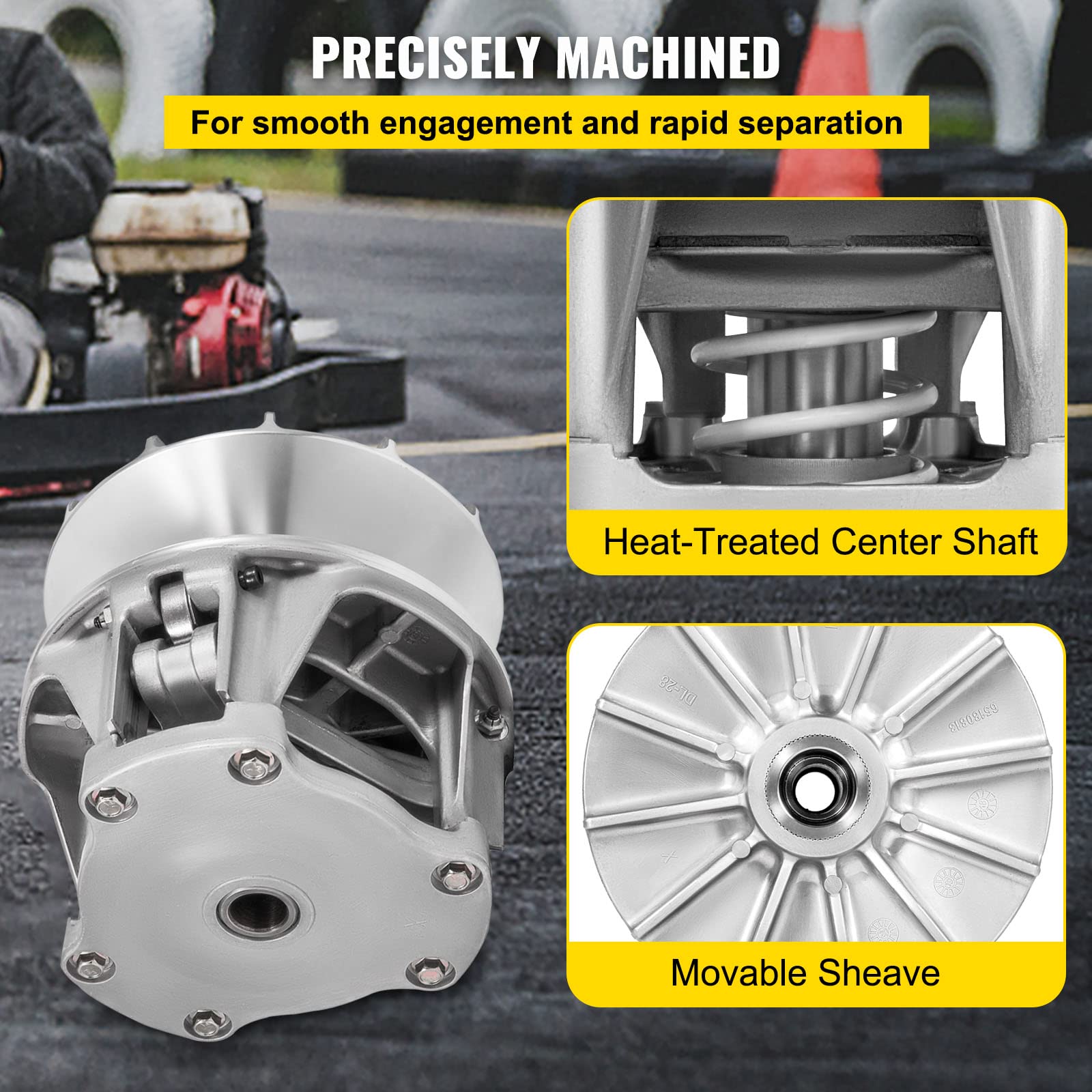 Vevor Supsuper Primary Drive Clutch For Polaris Rzr 1000 2014-2019