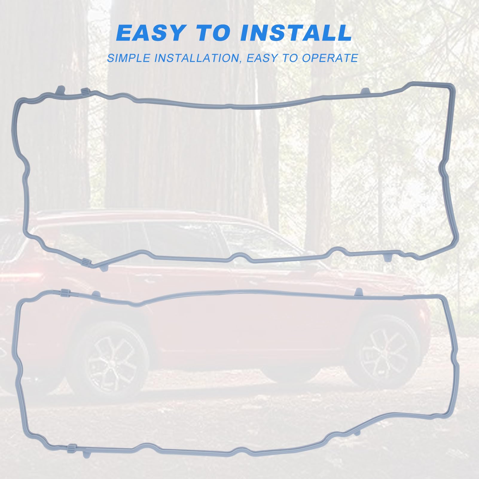 VS50805R Valve Cover Gasket Set -Fits 2011-2020 Dodge Durango Charger Journey Avenger Jeep Cherokee Wrangler Ram 1500 ProMaster