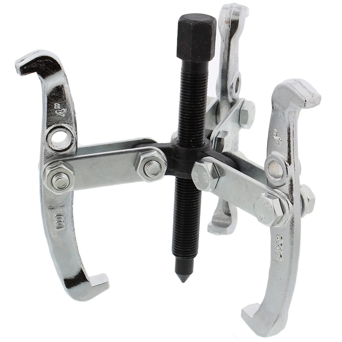 Abn 4In 3-Jaw Gear Puller - Gear Removal Tool For Slide Gears, Pulley, And Flywheel