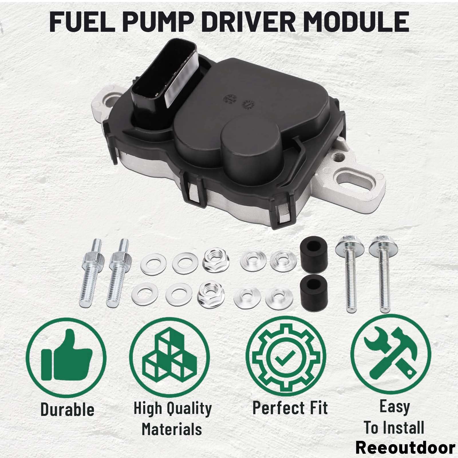 590-001 Fuel Pump Driver Module With Mounting Bolts-Fpdm Replace Fd1002 590001
