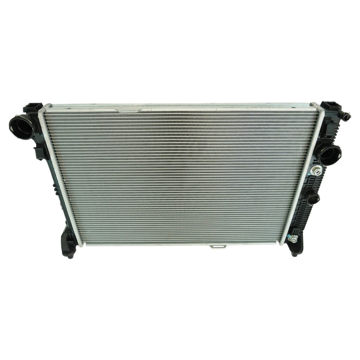 Trq Radiator Assembly Aluminum Core Compatible With 13-14 Mercedes-Benz C300 12-14 C350 12-15 Cls550 10-14 E350 10-17 E550 10-15