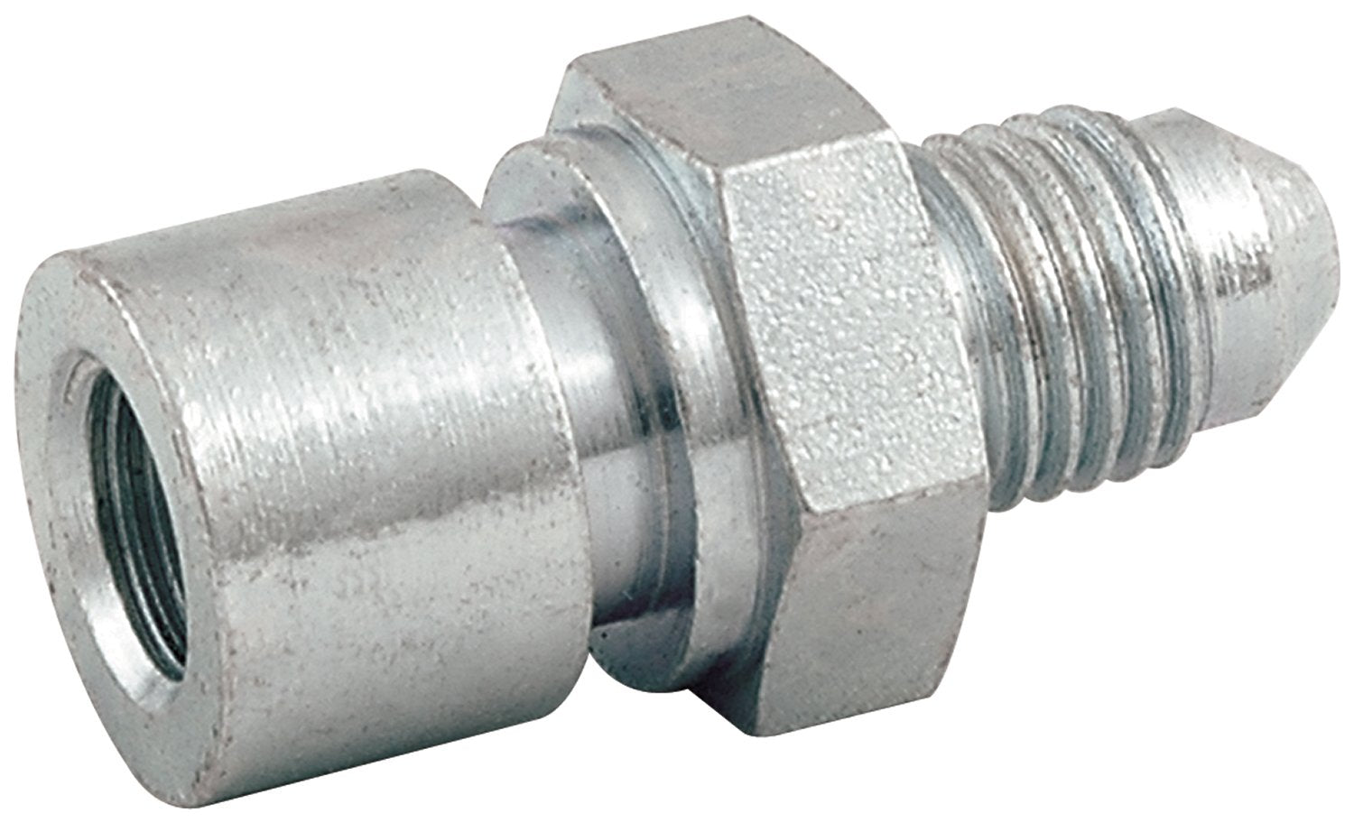 Allstar Performance ALL50101 3/16'' Inverted Flare Brake Line Adapter 2 Pack, Zinc