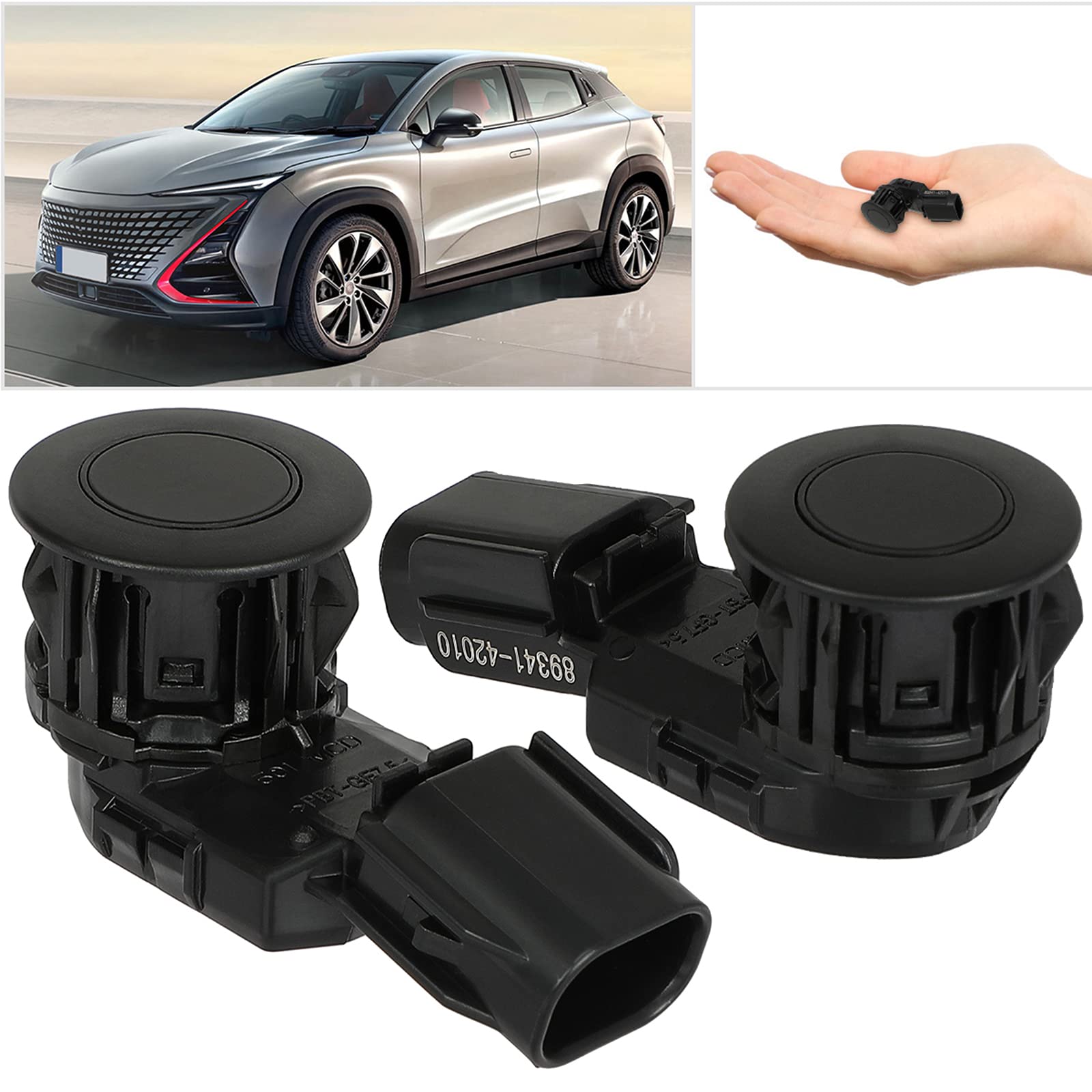 Roadfar Parking Assist Sensor 2 Pcs Reverse Backup Parking Sensor Fit For Toyota For Rav4 2013-2014 For Toyota For Tundra 2013-2