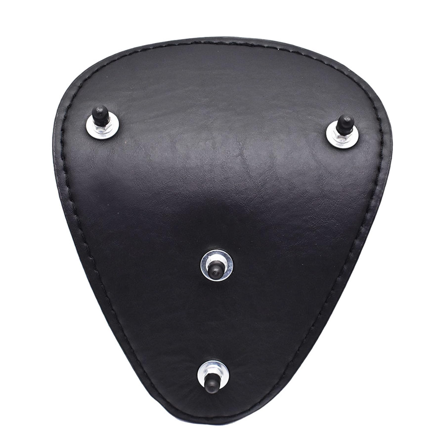 Motorcycle PU leather Solo Seat Spring w/Seat Base Black Replacement for Honda Shadow Spirit ACE VT 1100 750 Yamaha Kawasaki Suz