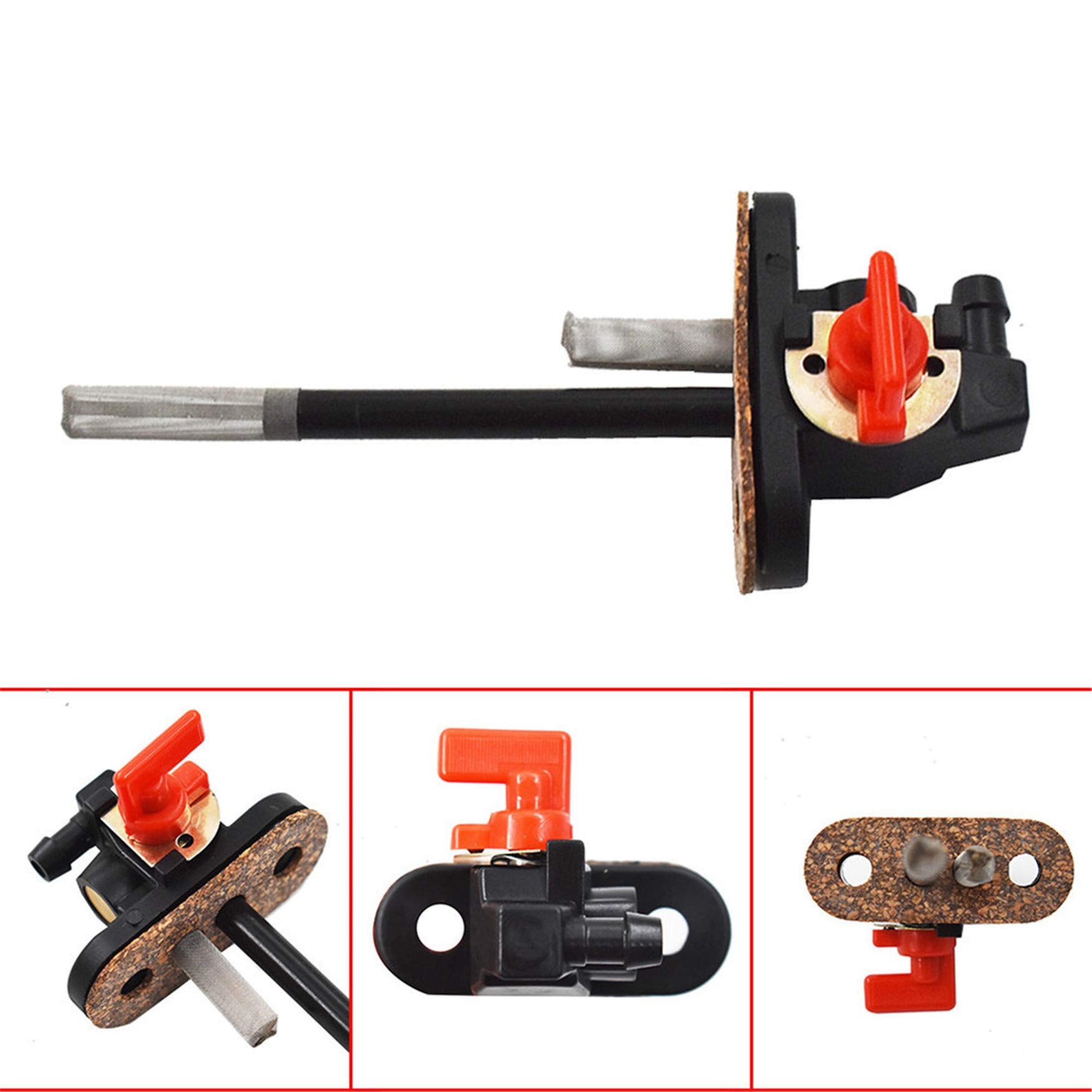 WFLNHB Petcock Fuel Shut Off Valve Replacement for Polaris Big Boss Magnum Scrambler Trail Blazer Sport Sportsman 300 400 425 25