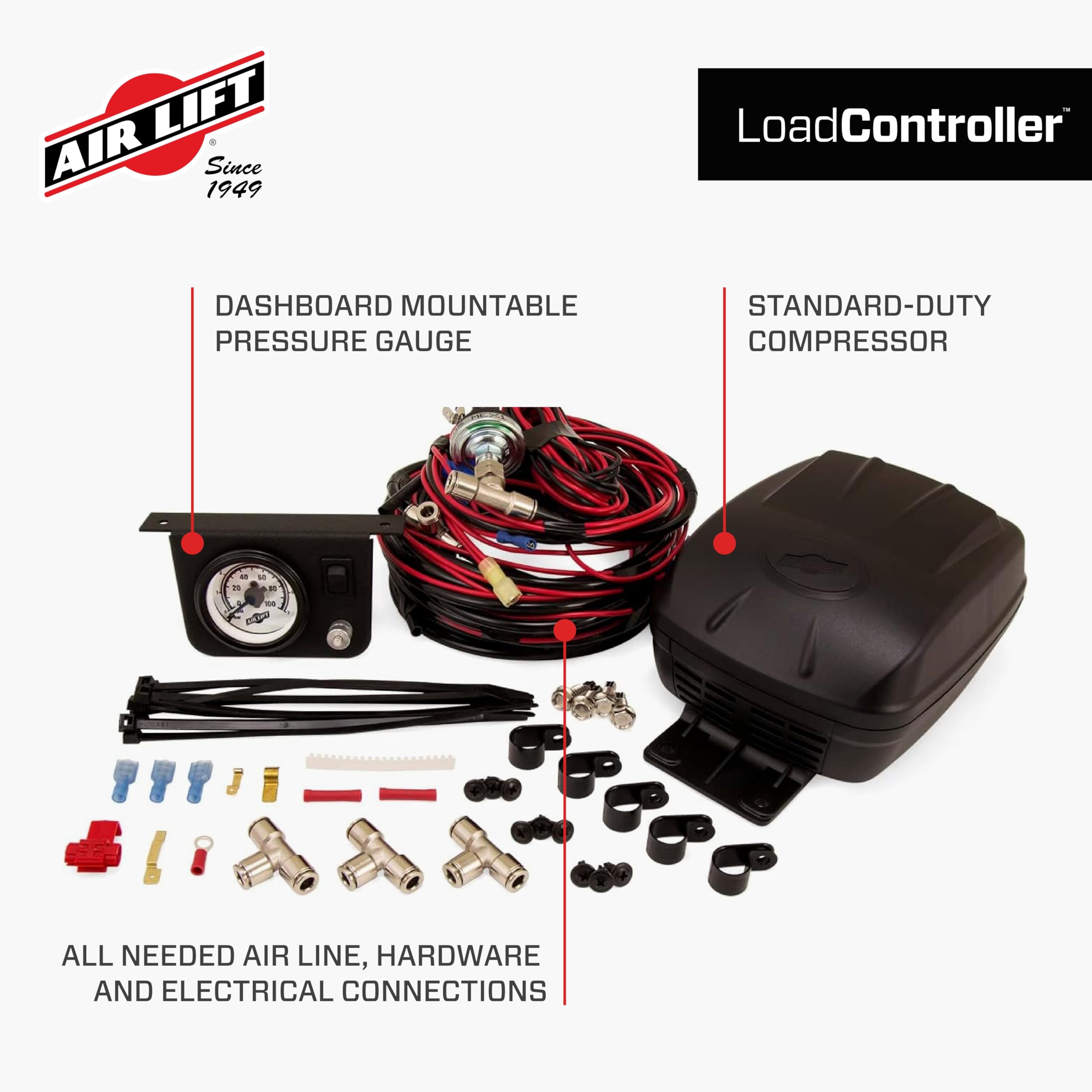Air Lift Load Controller Ii On-Board Air Compressor System - 25592