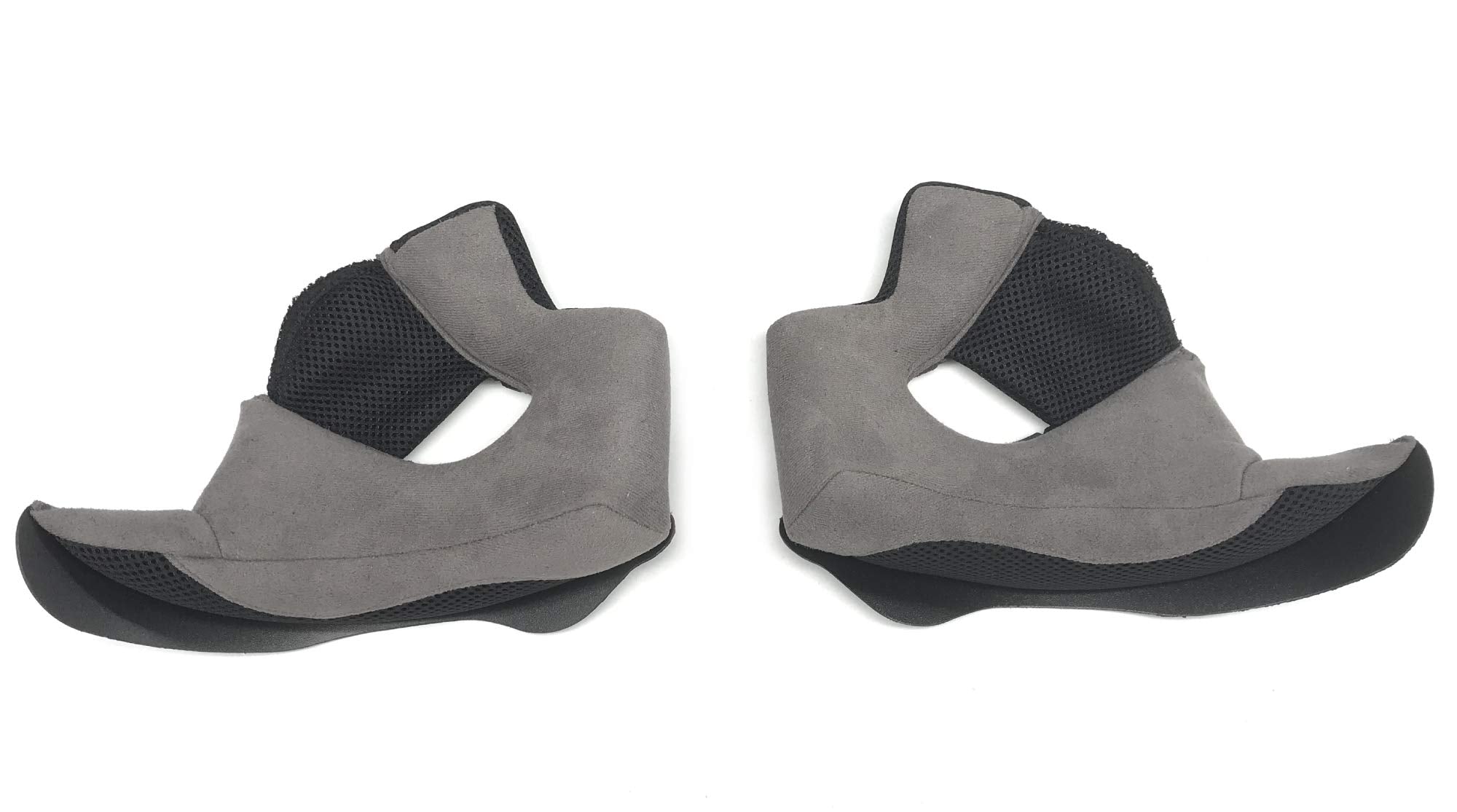 Bell Qualifier Dlx Cheek Pads Street Motorcycle Helmet Accessories - Grey / 20Mm