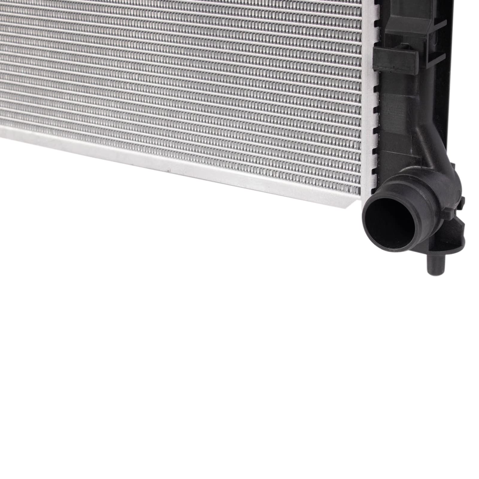 Trq Radiator Assembly Aluminum Core Compatible With 15-19 Hyundai Sonata