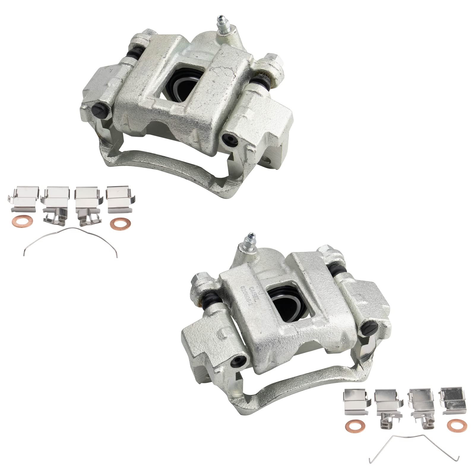 Trq Rear Brake Caliper Set Compatible With 2010-2023 Lexus Gx460 2003-2009 Gx470 1996-1997 Lx450 2010-2022 Toyota 4Runner 1993-1
