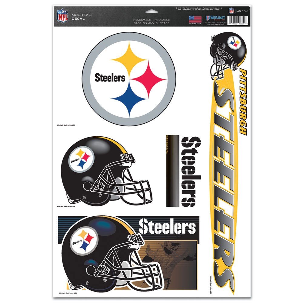 Pittsburgh Steelers 11' x 17' Jumbo Ultra Decal Set