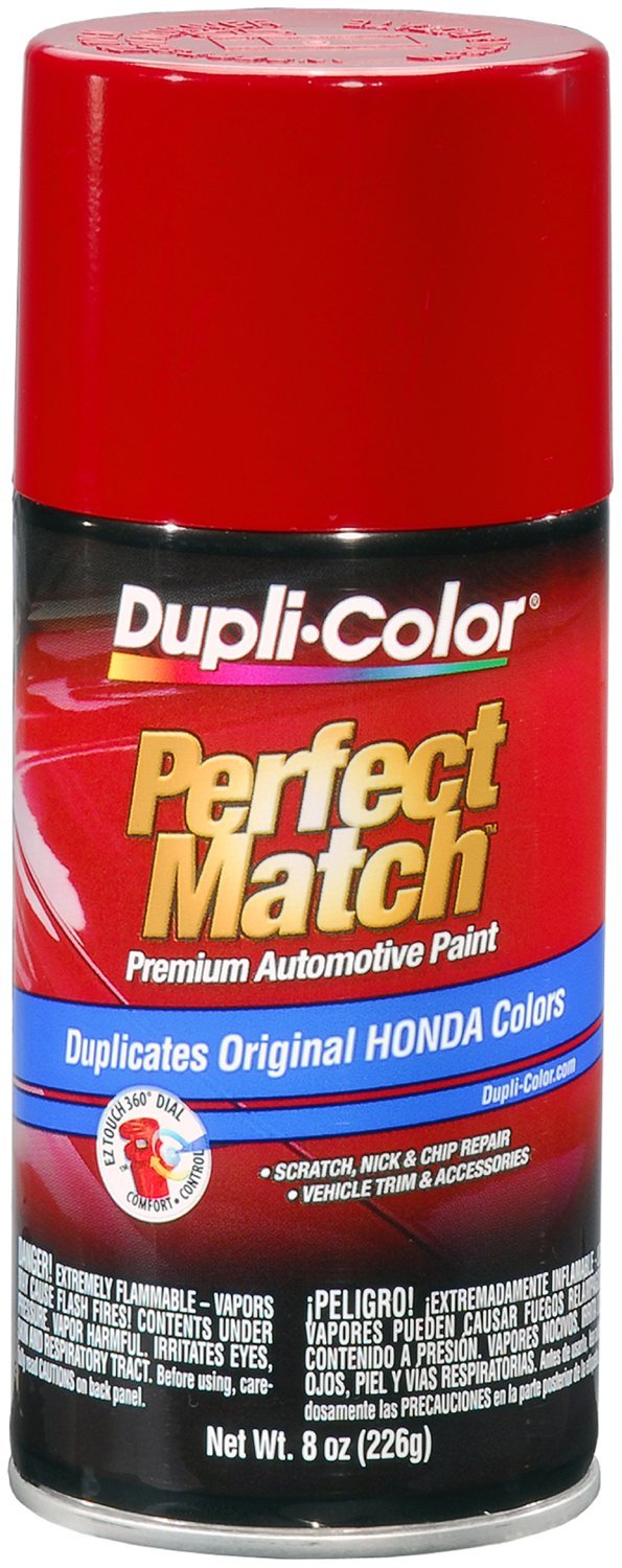 Dupli-Color (Ebha09557-6 Pk Milano Red Honda Perfect Match Automotive Paint - 8 Oz. Aerosol, (Case Of 6)
