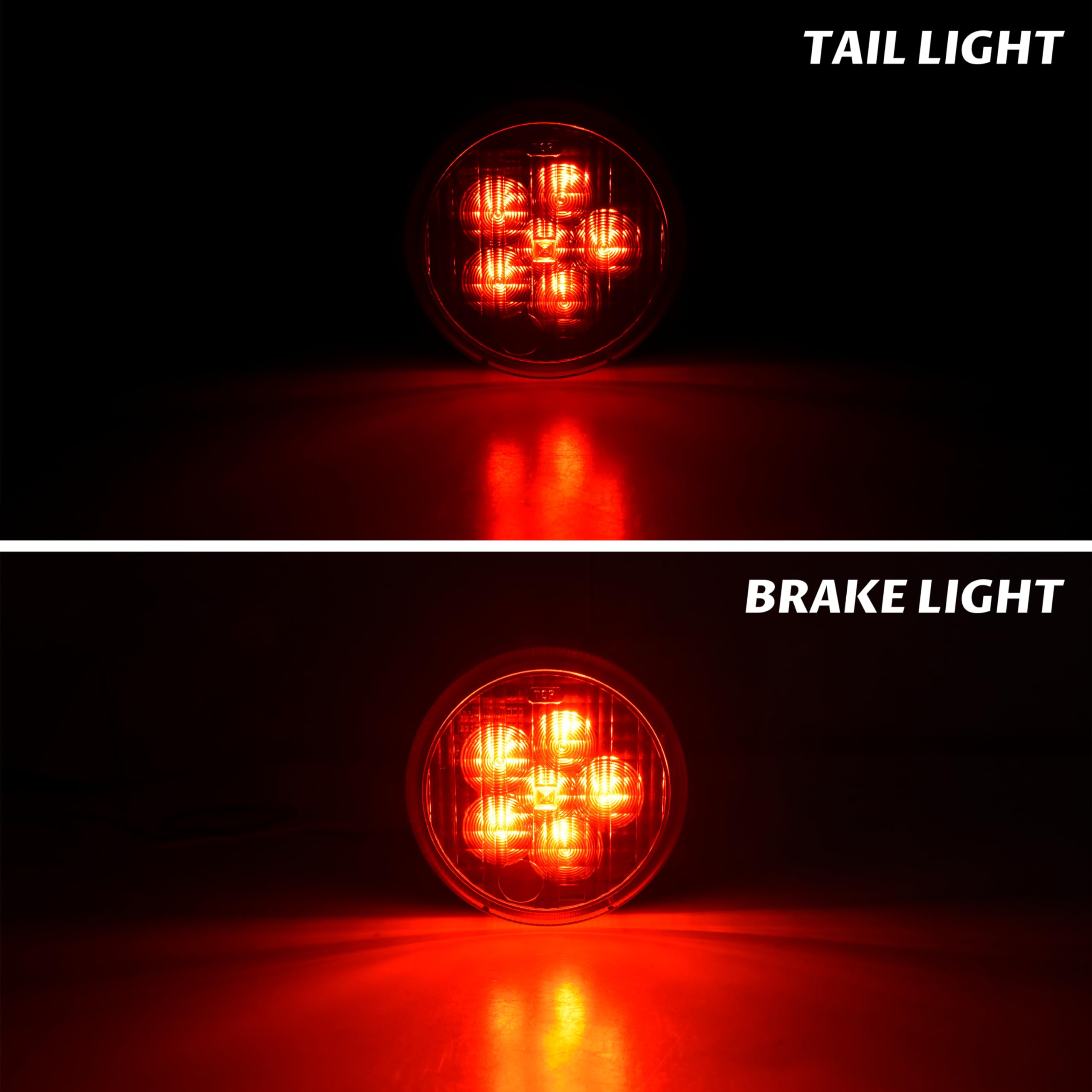 Sautvs Tail Light For Teryx, Led Red Brake Stop Rear Lights For Kawasaki Teryx 4 2012-2016 Accessories(2Pcs)