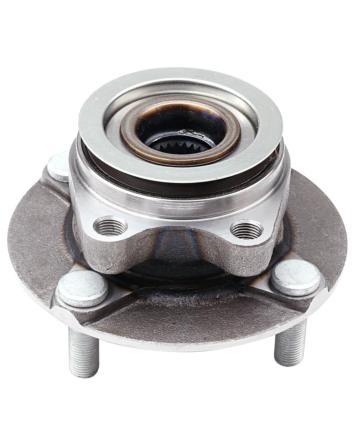 ECCPP Wheel Hub and Bearing Assembly Front 513344 fit for Nissan Cube 2009-2014 4 Lugs Wheel Bearing Hubs with ABS 1pc