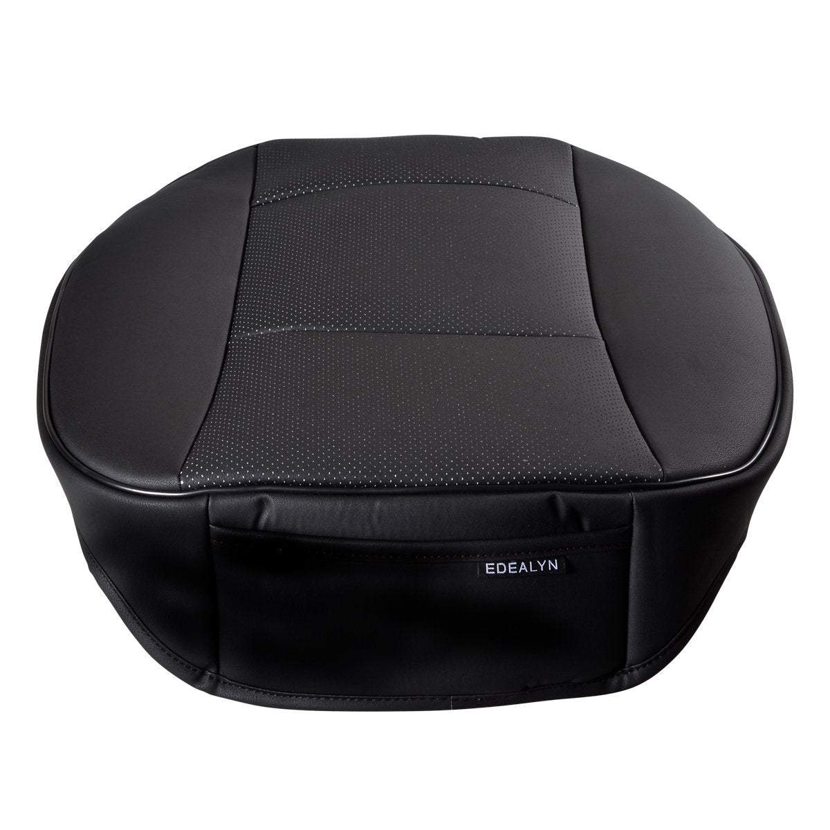 Edealyn Ultra-Luxury Pu Leather Car Seat Protection Car Seat Cover For Most Four-Door Sedan & Suv,Single Seat Without Backrest 1