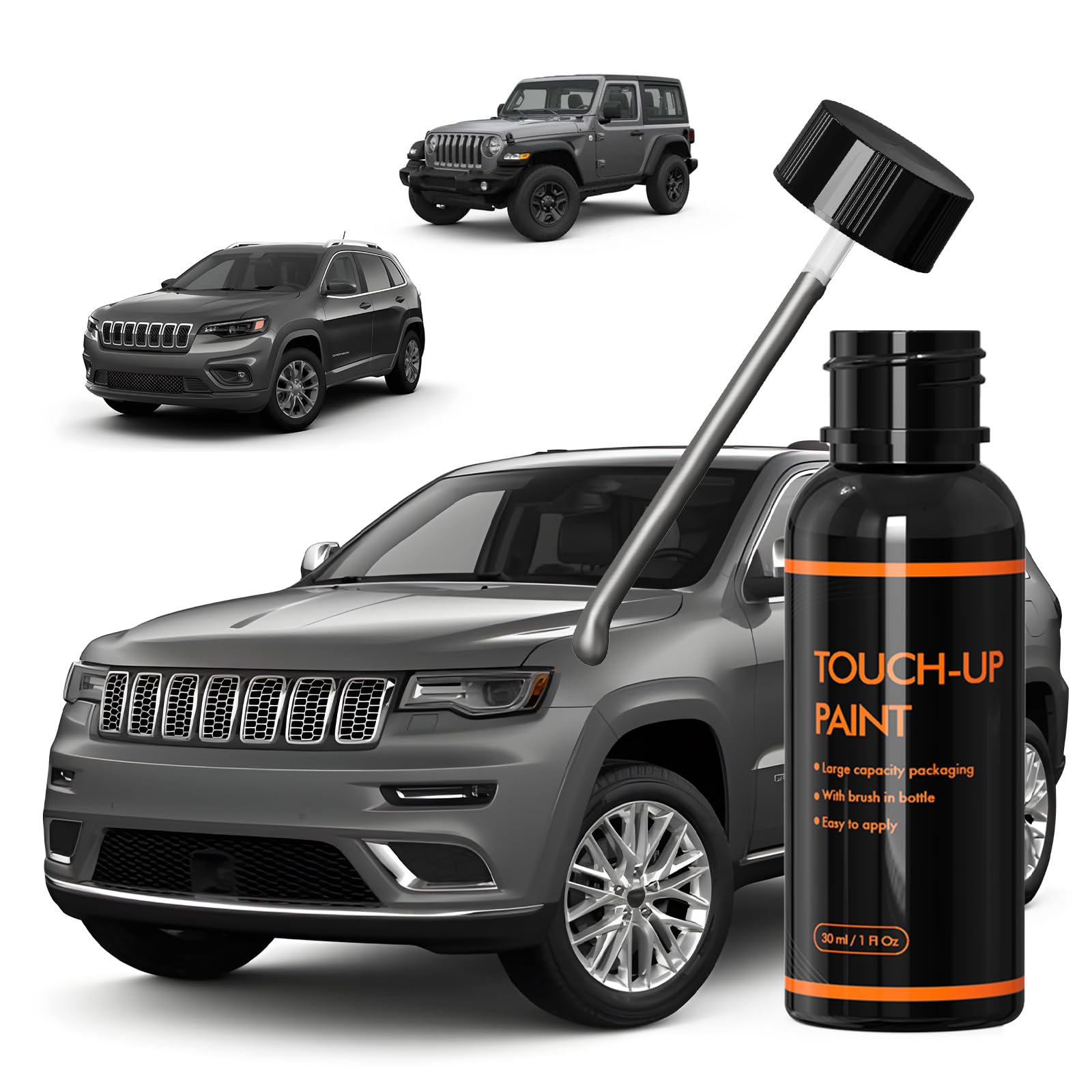 Xtryfun Pau/Lau/Au Granite Crystal Touch Up Paint For Jeep, Diy Car Paint Scratch Repair Kit, Automotive Paint, Quick & Easy Fix