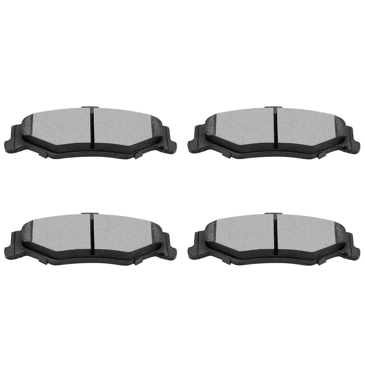 Scitoo D750 Rear Semi-Metal Brake Pads Sets Fit For Chevrolet Camaro 1998-2002,For Pontiac Firebird 1998-2002