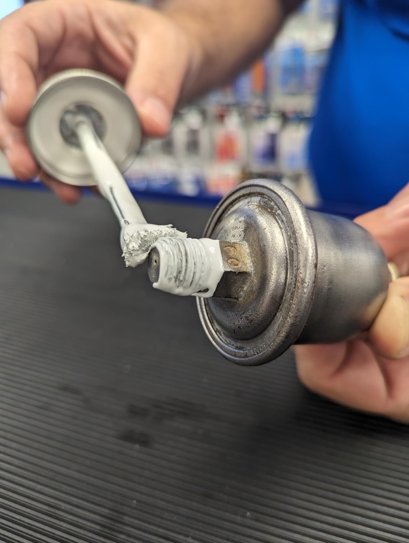 Permatex 80633 Thread Sealant With Ptfe, 16 Oz. , White