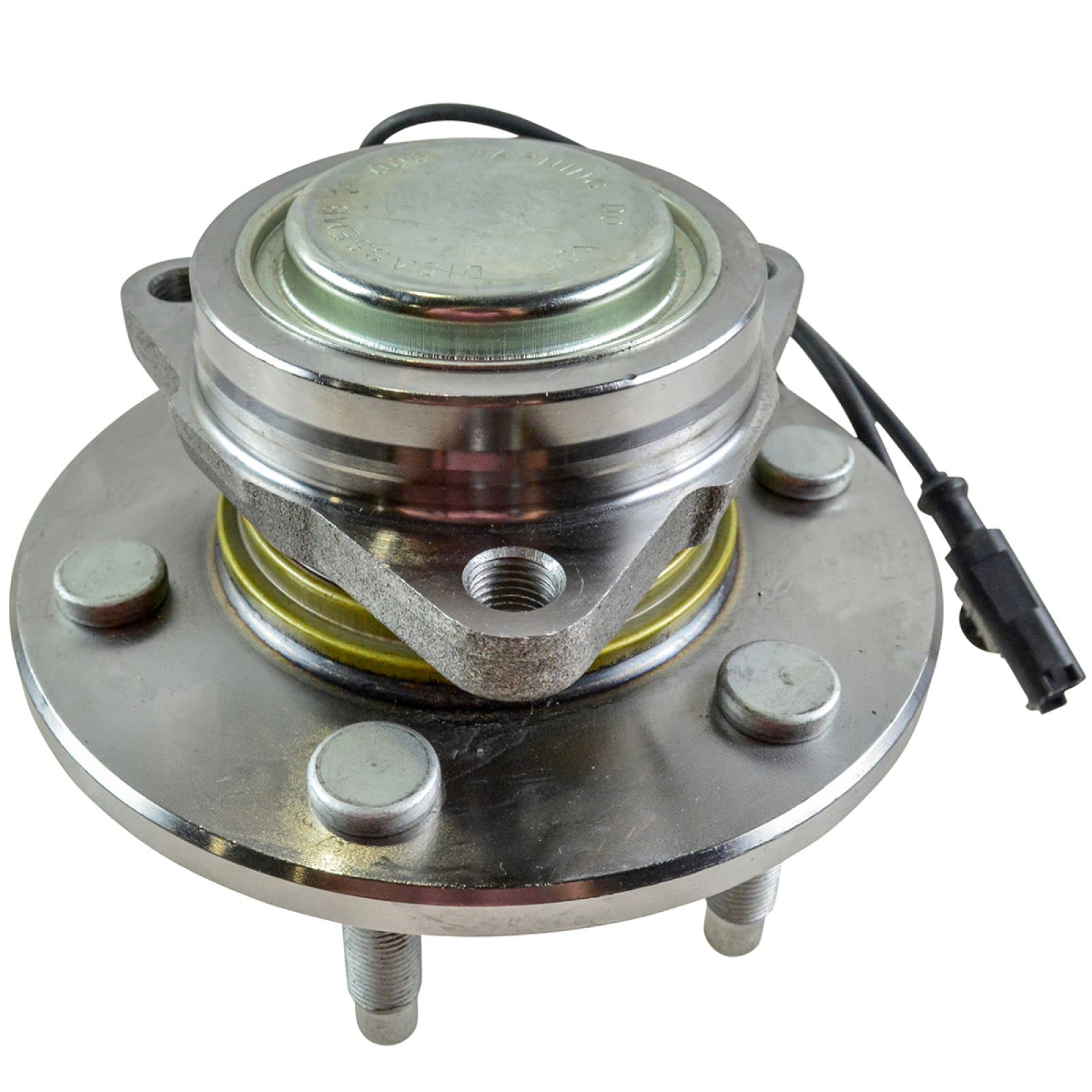 Trq Front Wheel Bearing & Hub Assembly With Abs Sensor Compatible With 2007-2014 Cadillac Escalade 2008-2014 Escalade Esv 2007-2