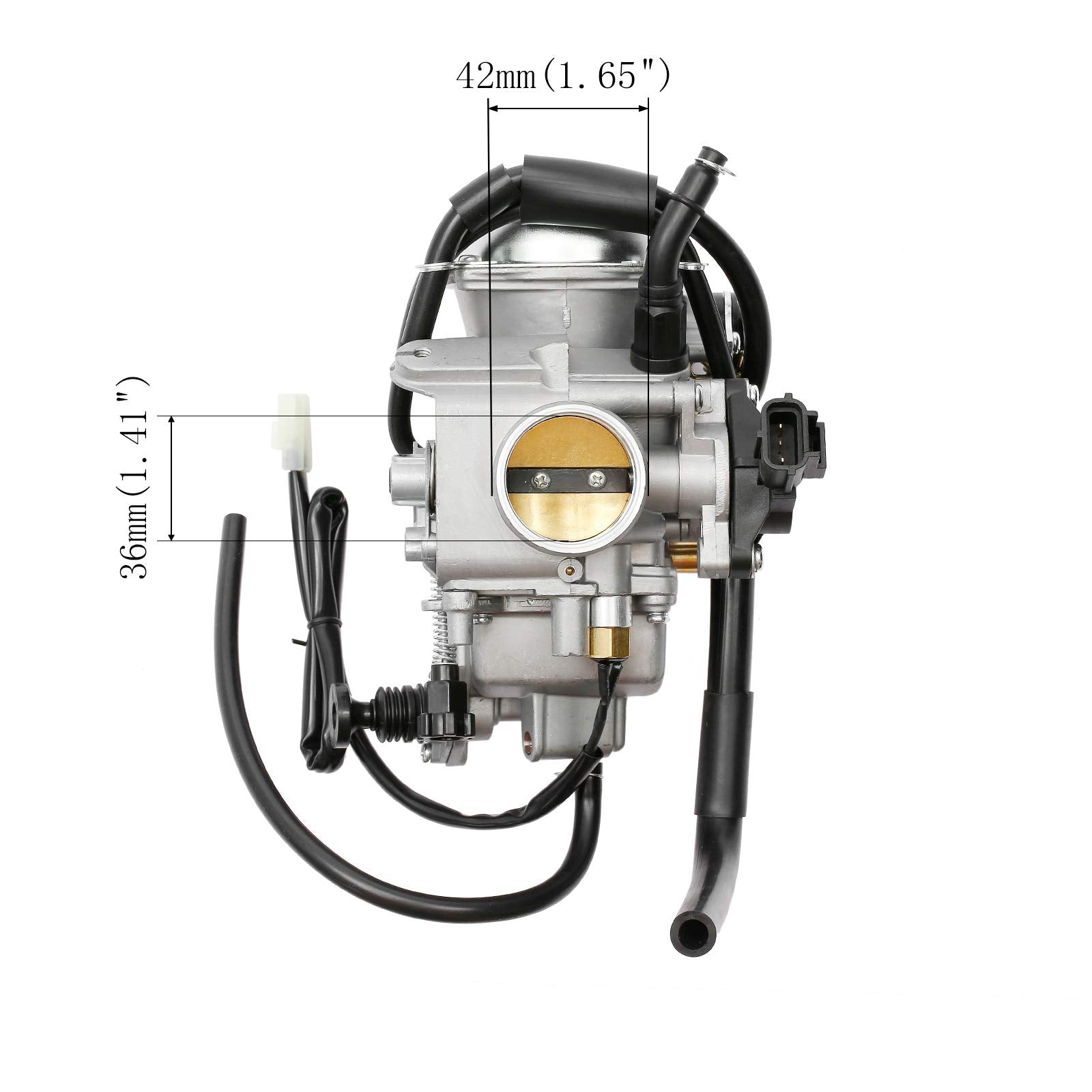 Carburetor For 2001-2005? Honda Foreman Rubicon 500 Trx500, 2005-2011 Honda Fourtrax Foreman 500 Trx500Fe Trx500Fm Trx500Fpe Trx500Fpm Trx500Tm