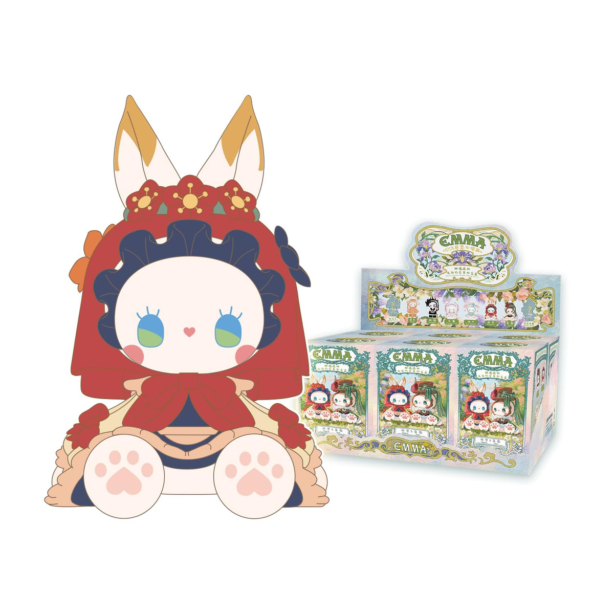 Lucky Emma Studio Emma Secret Forest Garden Dating Series Blind Box 6Pcs Blind Bag Random Collection Mystery Box Toys Cute Blind