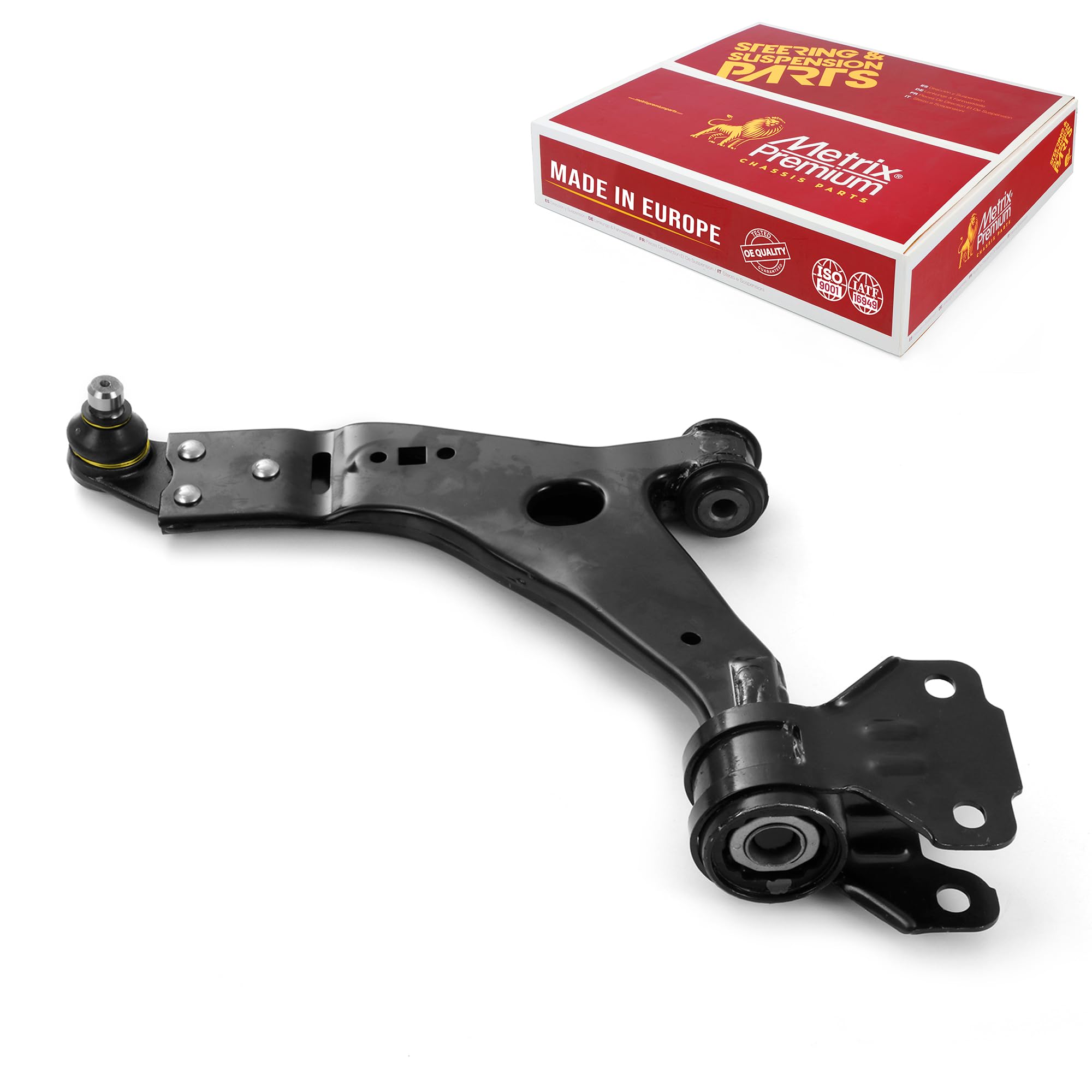 Metrix Premium Chassis Parts - Front Left Lower Control Arm W Ball Joint & Bushing Assembly Fits 2013-2019 Ford Escape, 2016-201